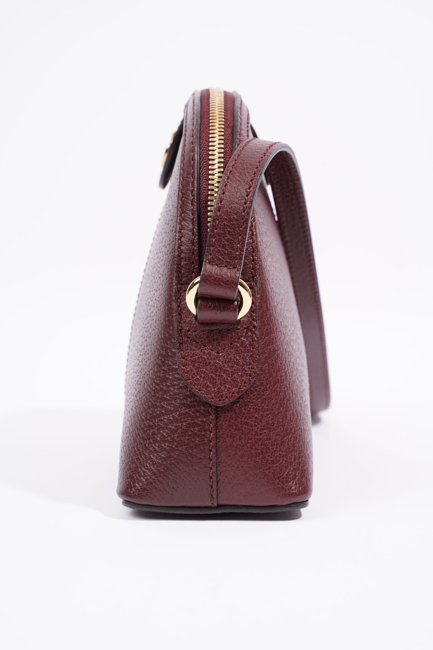 Gucci Ophidia GG Shoulder Bag Wine / Green / Red Leather