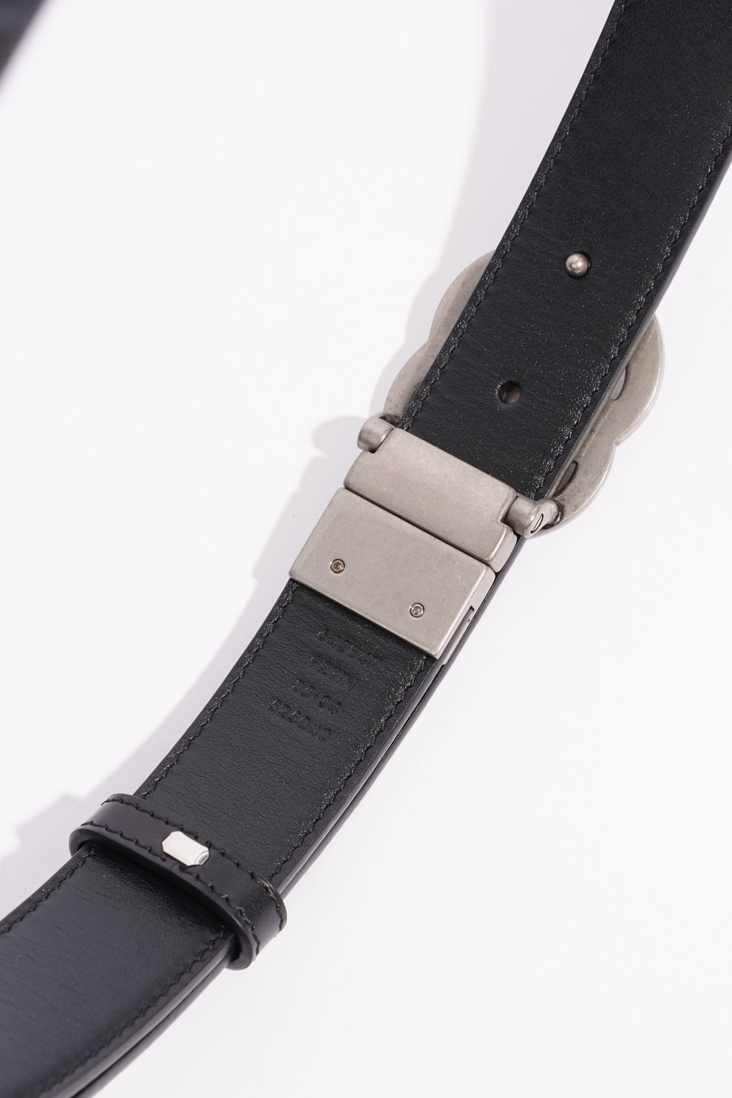 Gucci GG Marmont Reversible Belt Black GG Supreme Canvas 85cm 34"