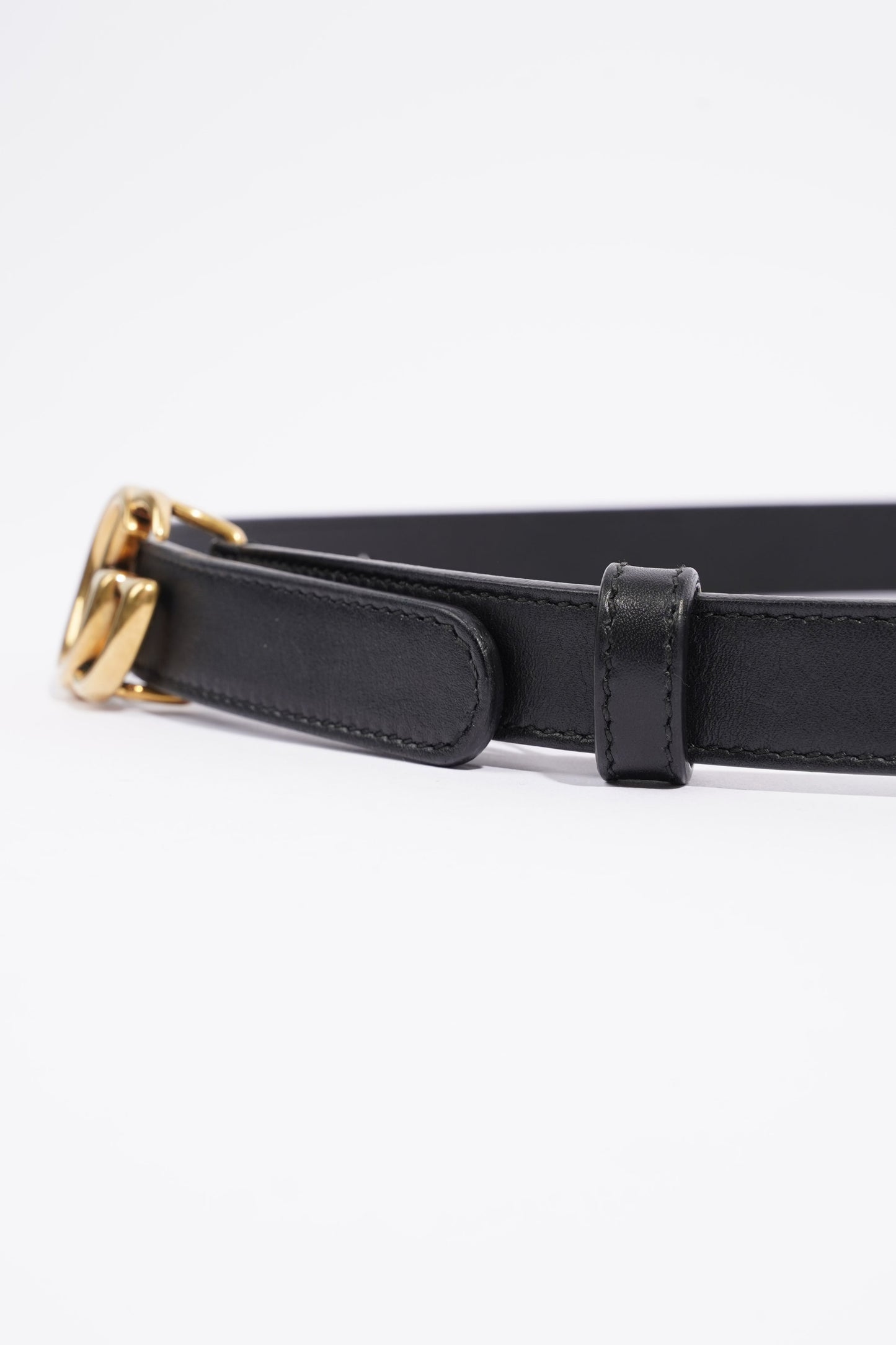 Gucci Marmont Belt Black Leather 70cm