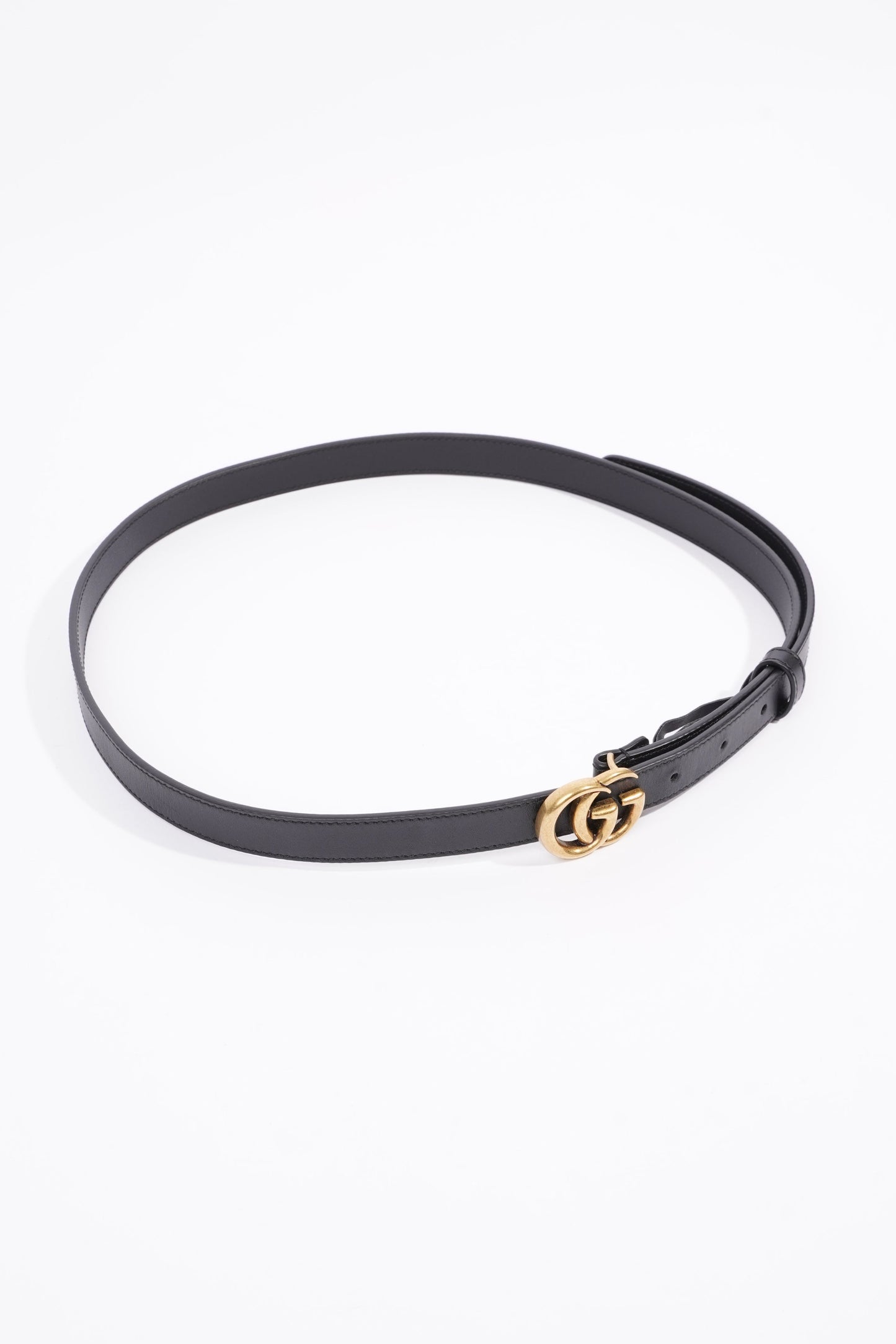 Gucci Marmont Belt Black Leather 95cm