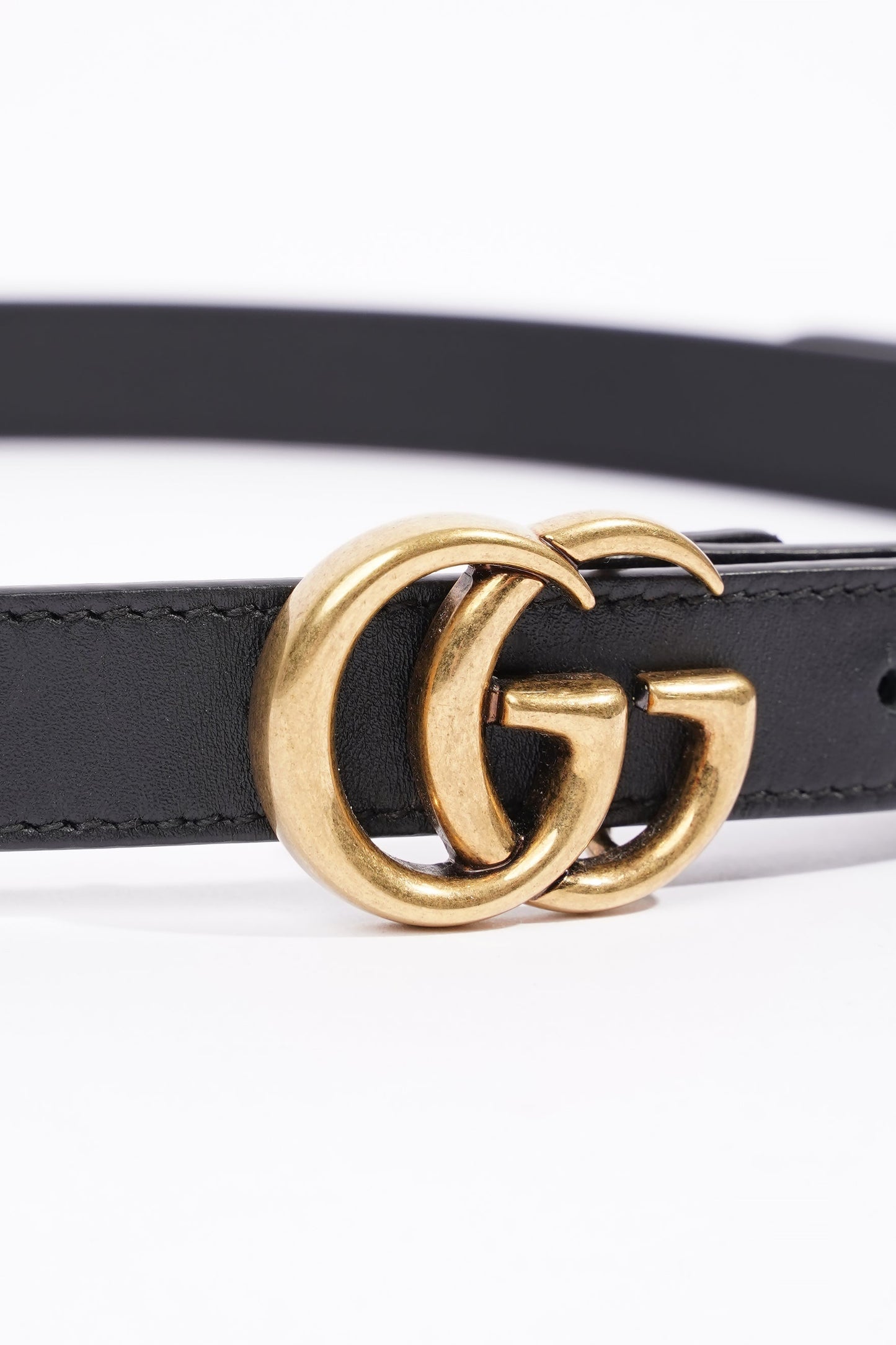 Gucci Marmont Belt Black Leather 95cm