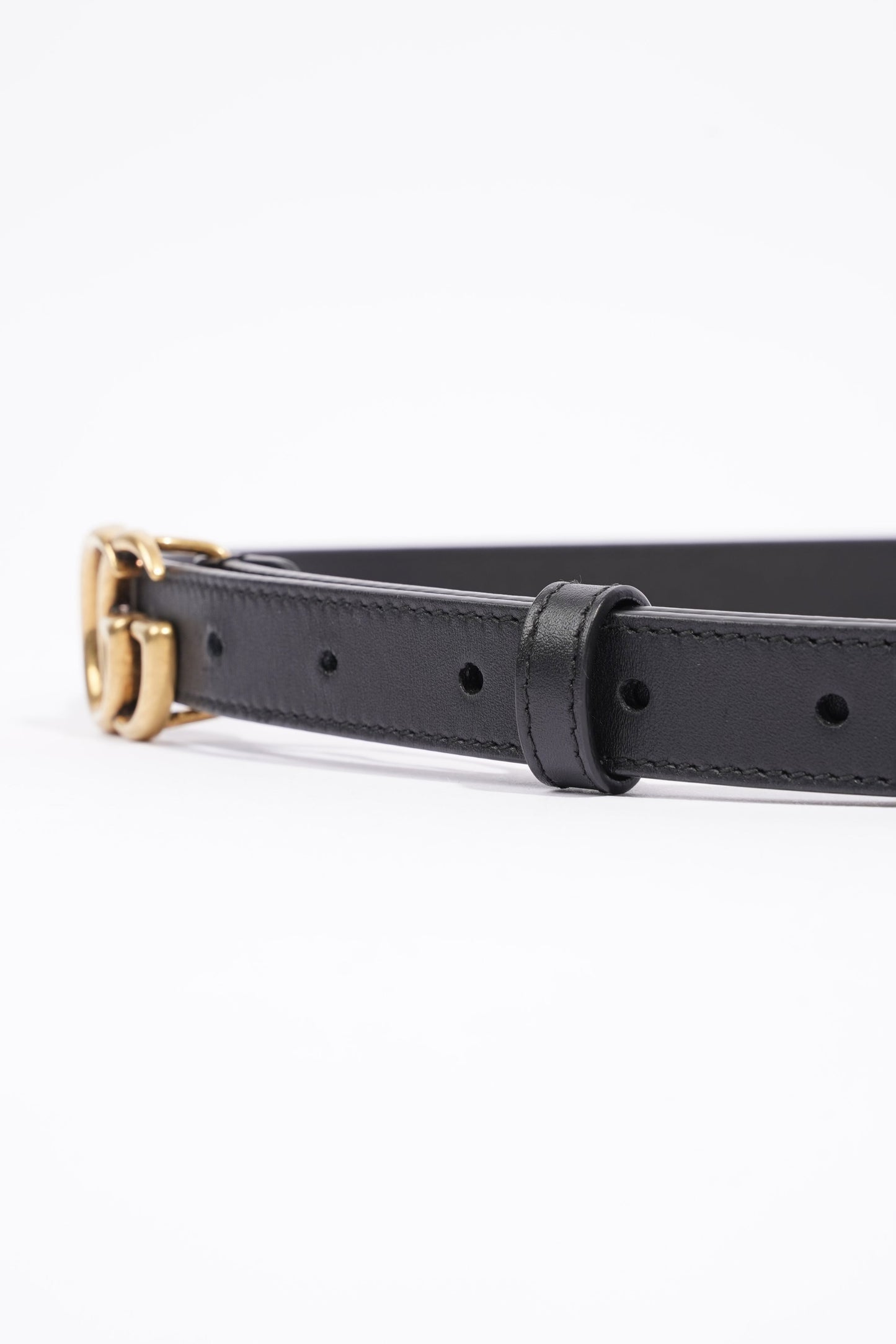 Gucci Marmont Belt Black Leather 95cm