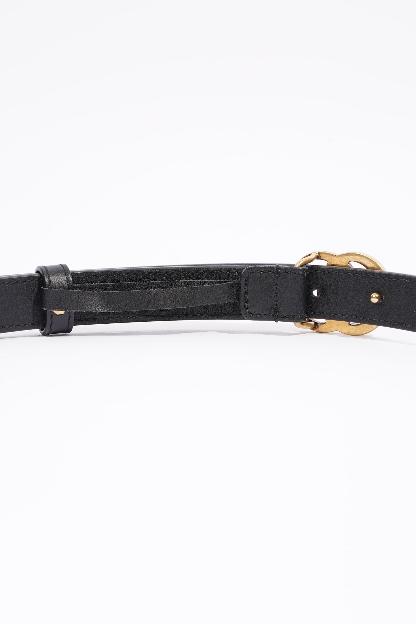 Gucci Marmont Belt Black Leather 95cm