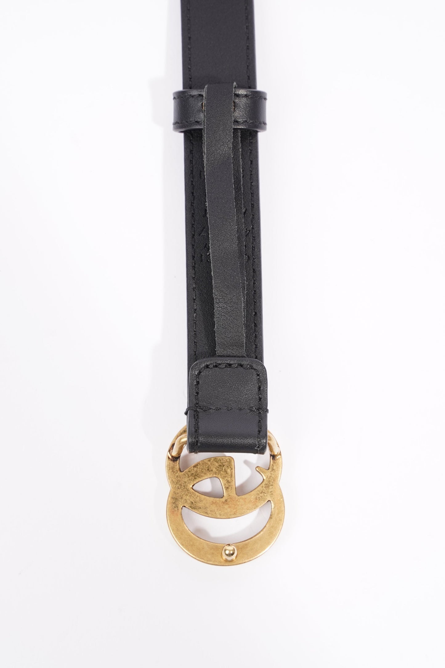 Gucci Marmont Belt Black Leather 95cm