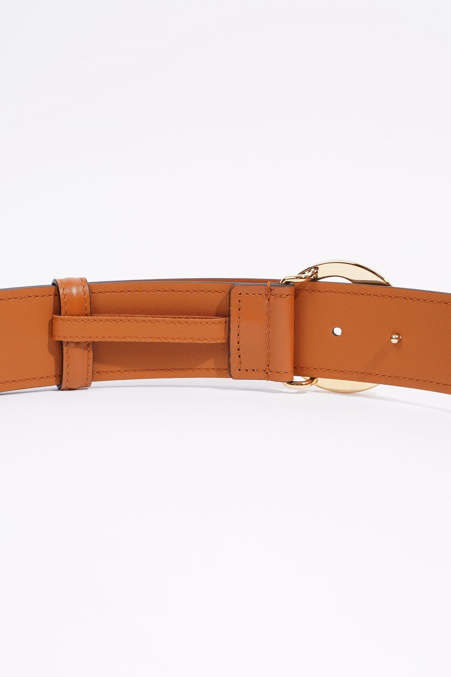 Gucci Interlock GG Belt Tan Leather 100cm
