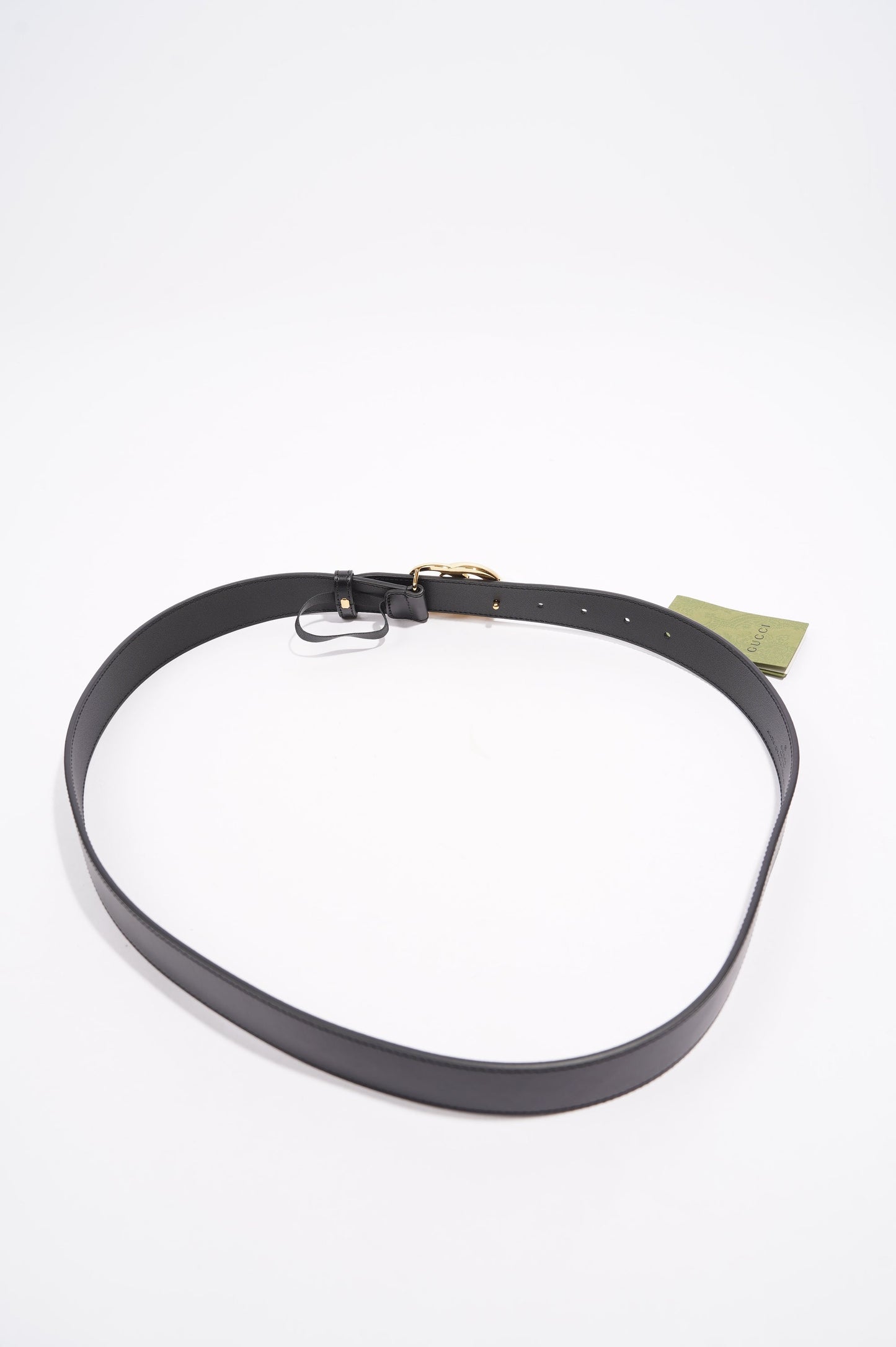 Gucci Marmont Belt Black Leather 100cm