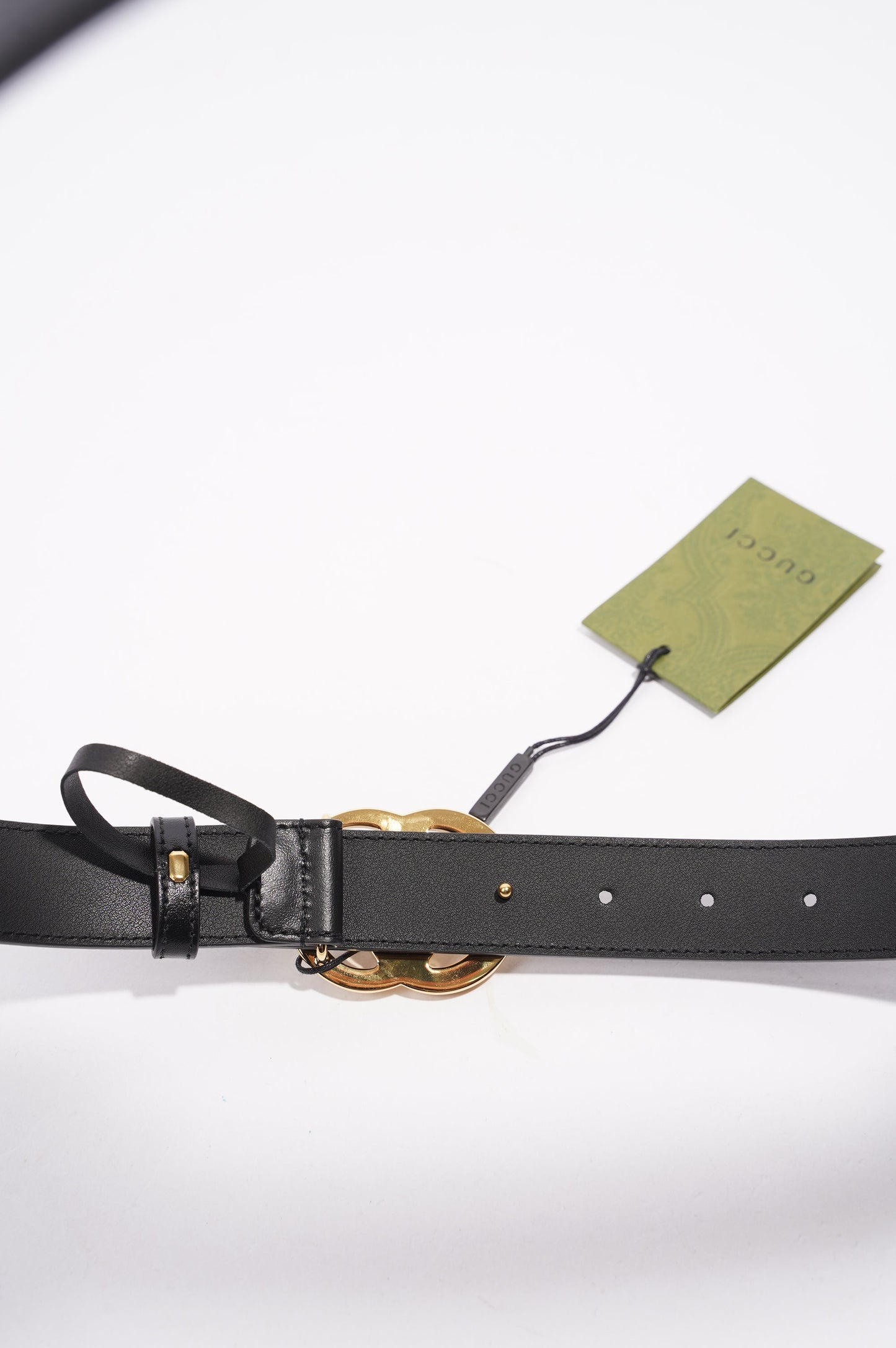Gucci Marmont Belt Black Leather 100cm
