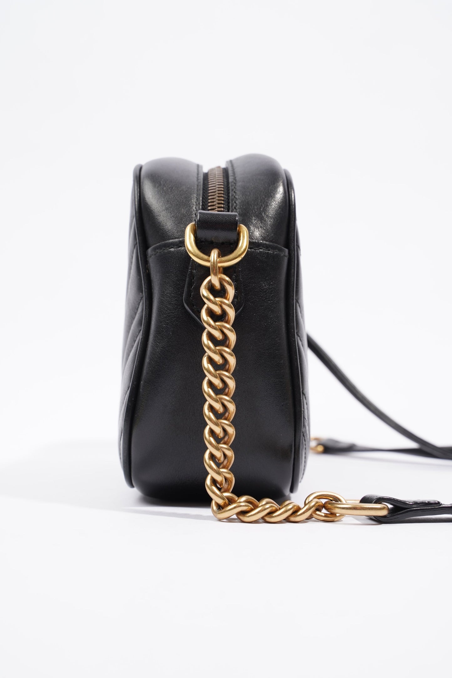 Gucci GG Marmont Bag Black Leather Small