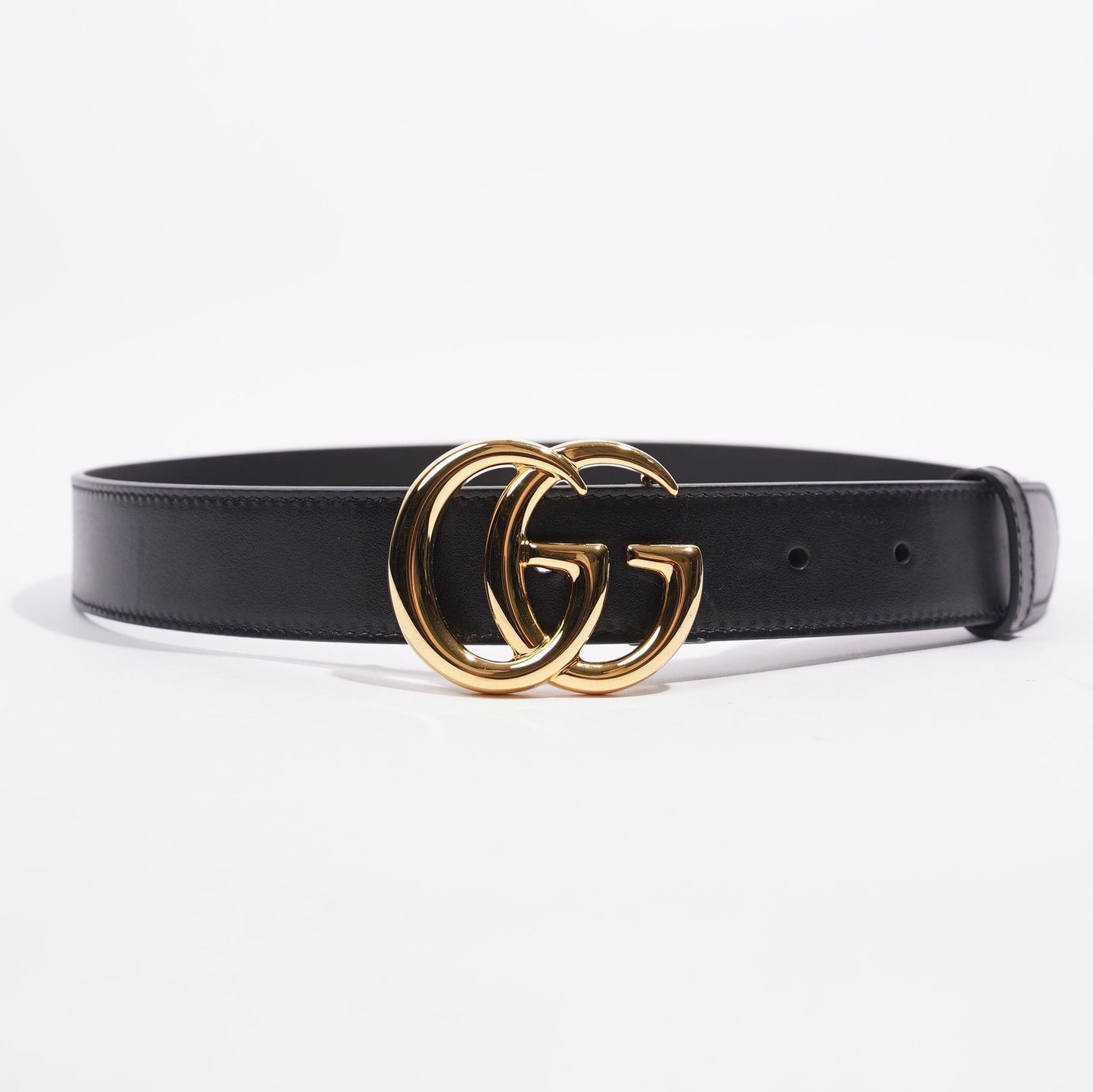 Gucci Marmont Belt Black Leather 70cm 28"