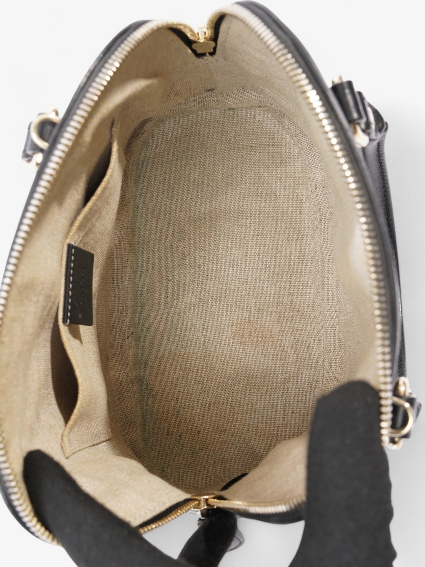 Gucci Guccisima Dome Black Leather Small