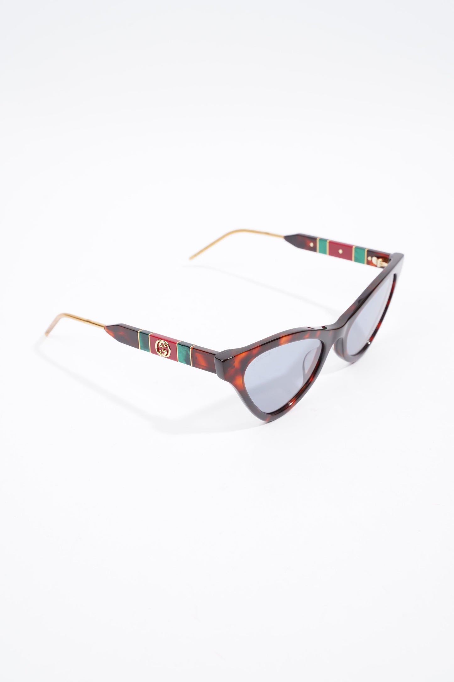 Gucci GG0597S Sunglasses Tortoise Shell Acetate 145
