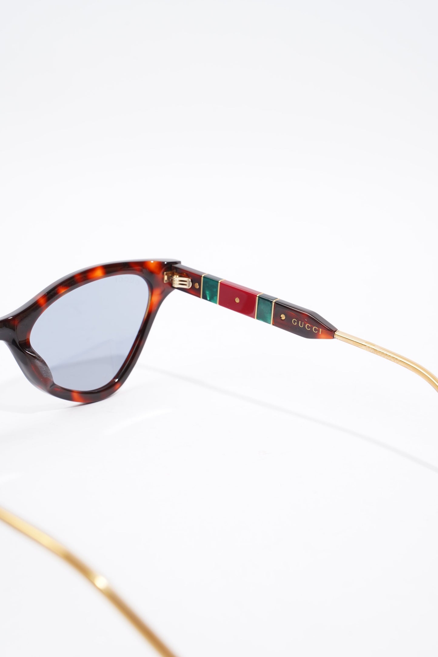 Gucci GG0597S Sunglasses Tortoise Shell Acetate 145