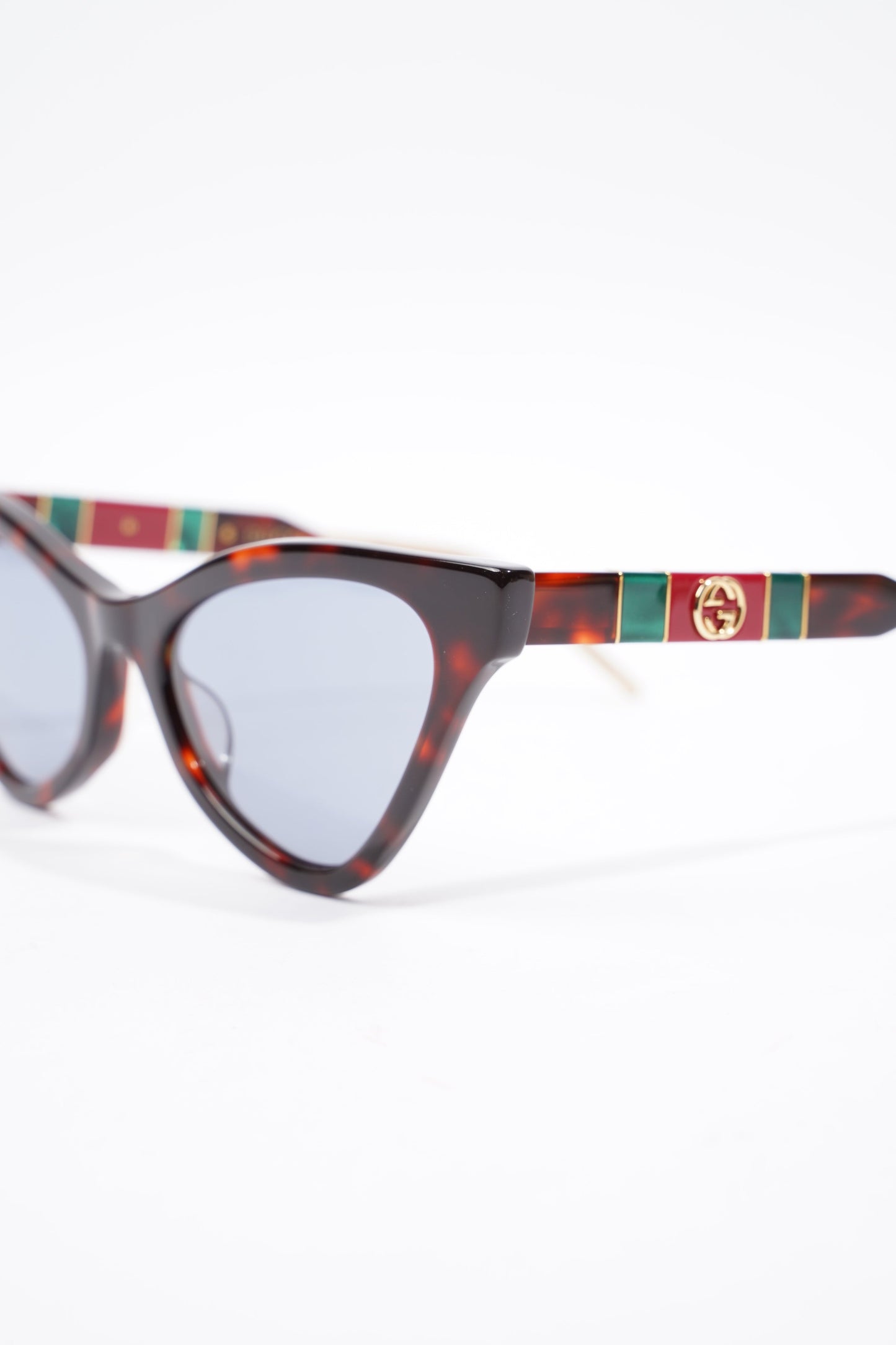 Gucci GG0597S Sunglasses Tortoise Shell Acetate 145
