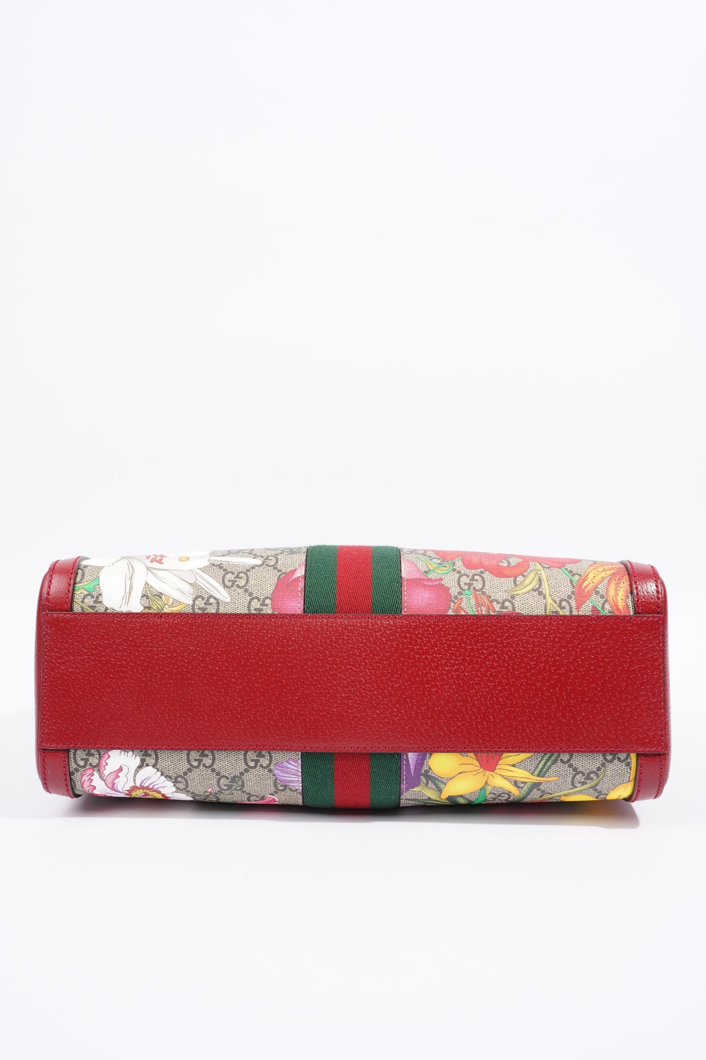 Gucci Ophidia Boston GG Supreme Floral Coated Canvas