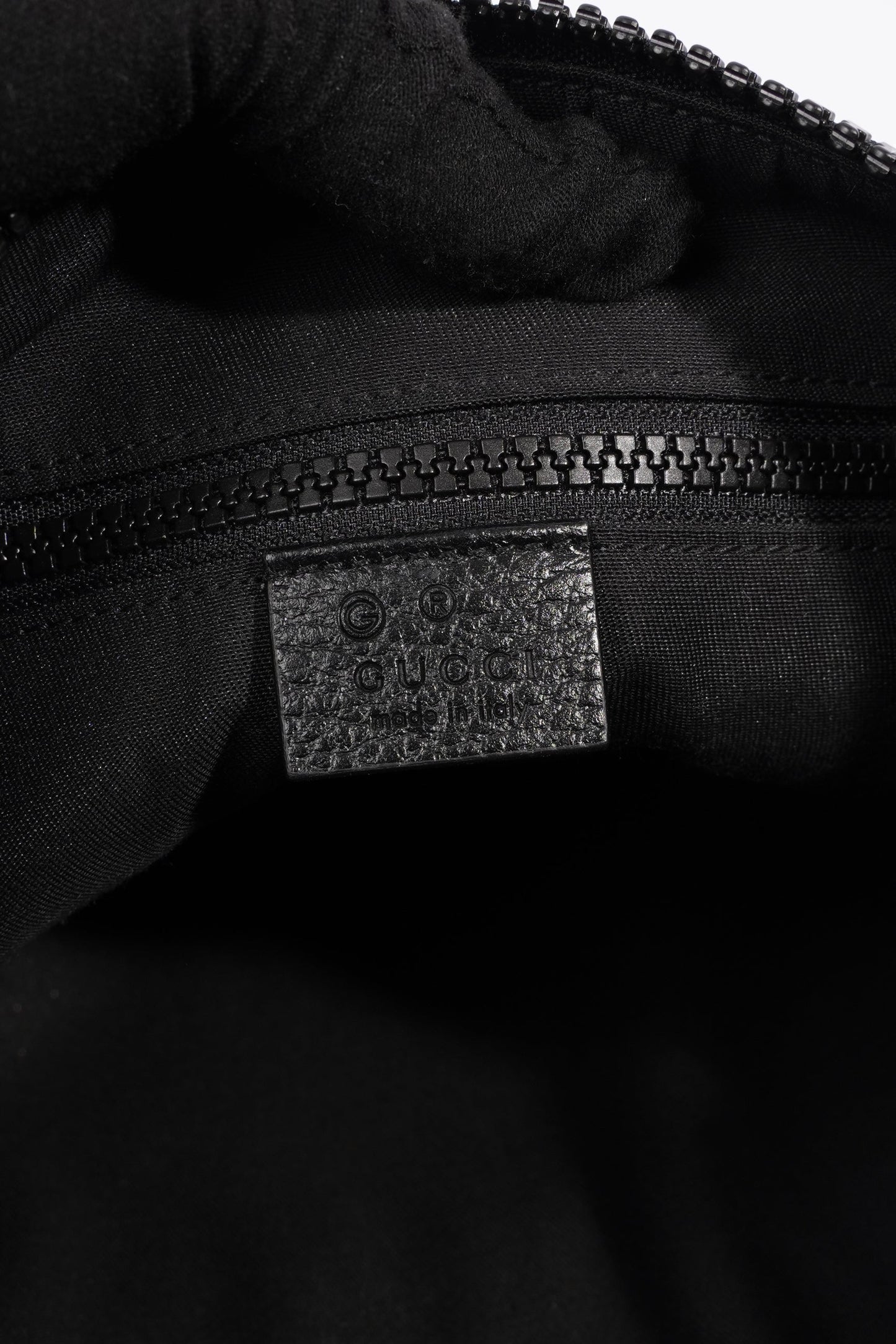 Gucci GG Supreme Messenger Bag Black Canvas