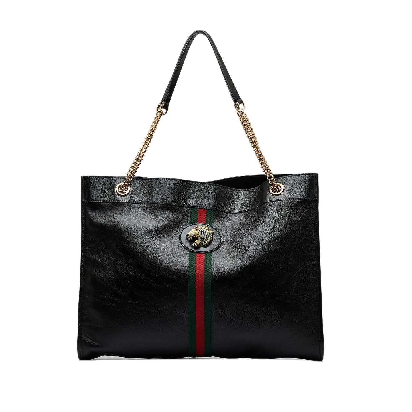 Black Gucci Large Rajah Tote Bag