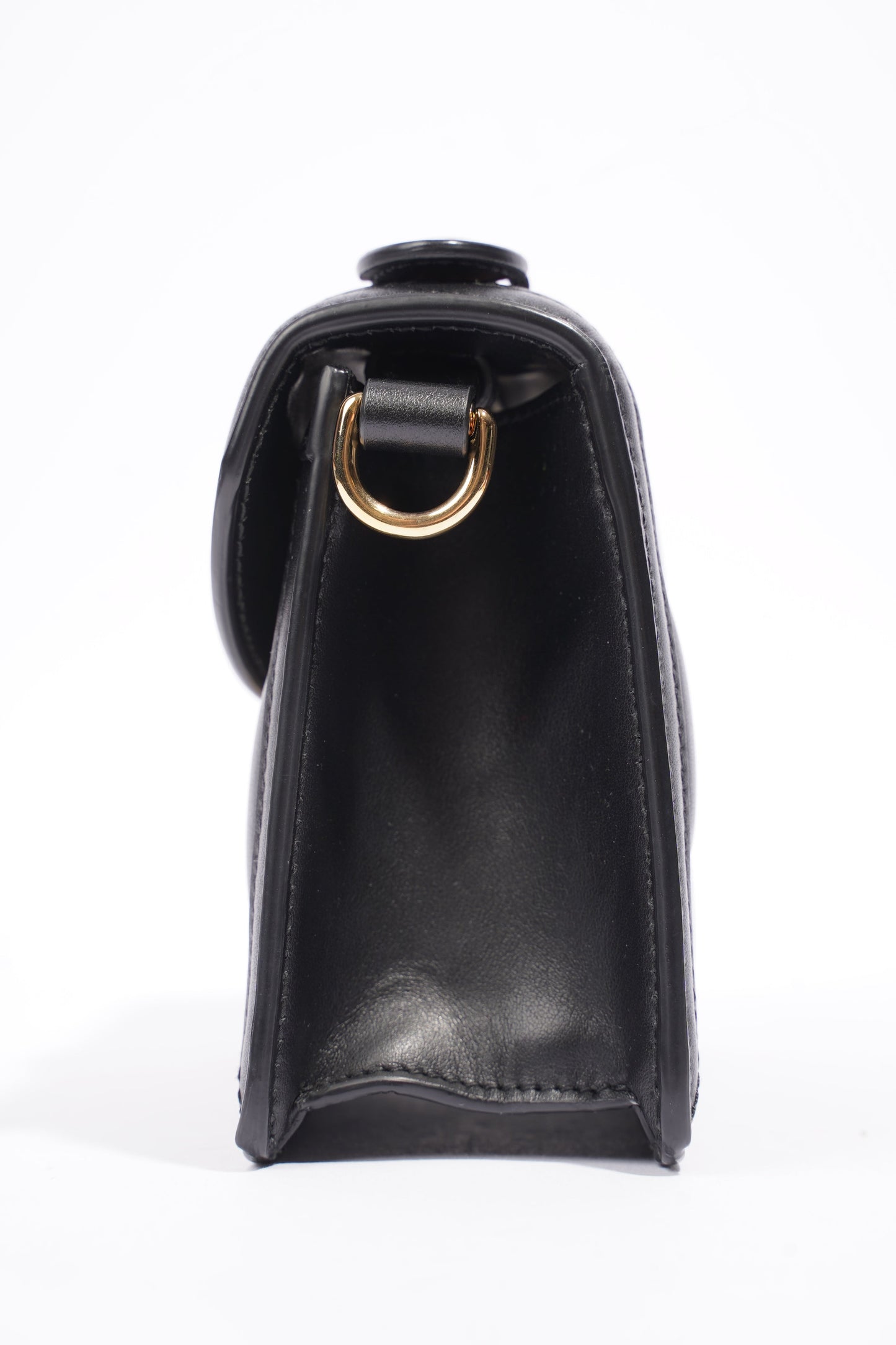 Gucci GG Matelasse Top Handle Black Matelasse Leather Small