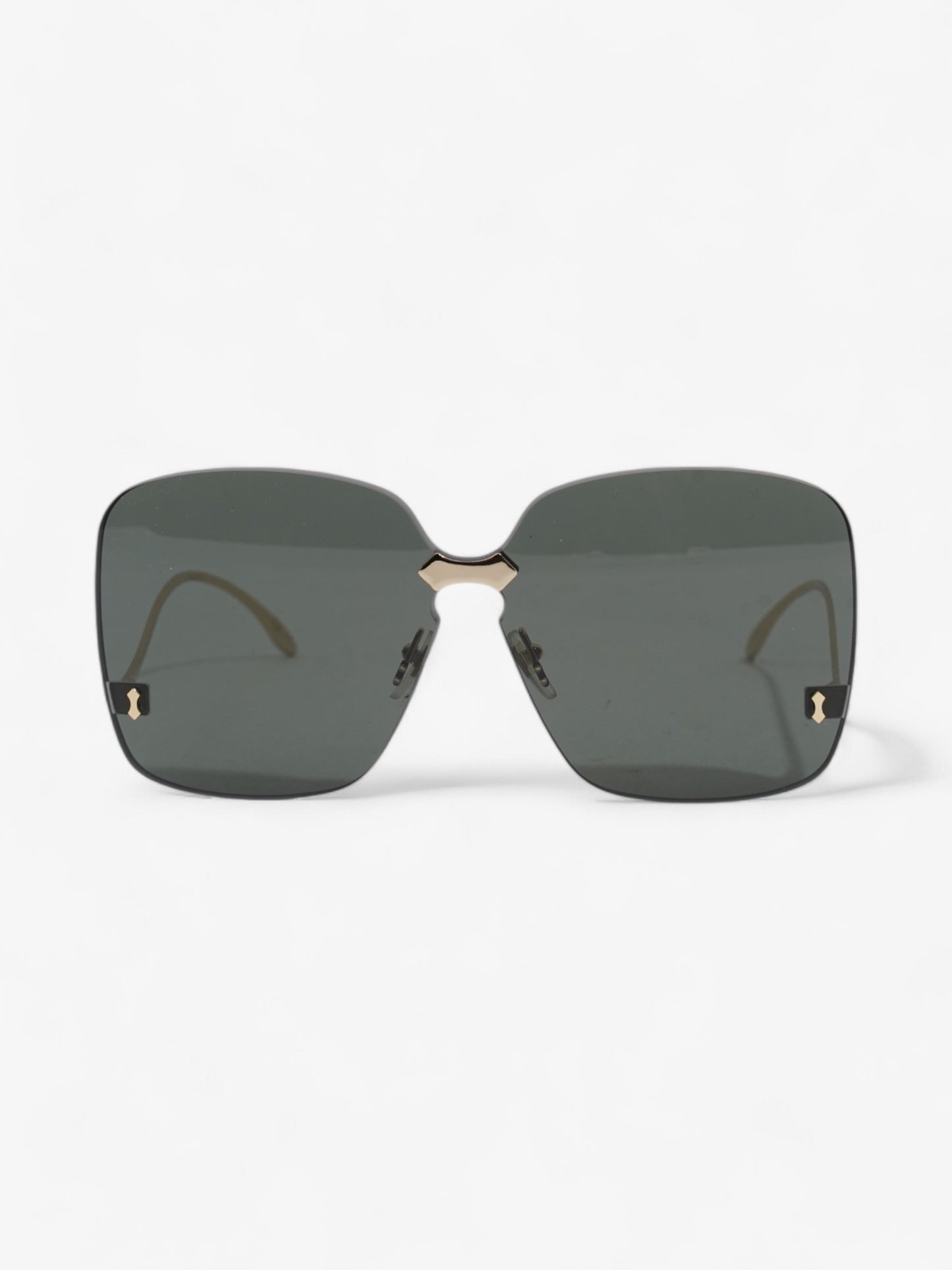 Gucci GG 0352S Sunglasses Black / Gold Base Metal 145mm