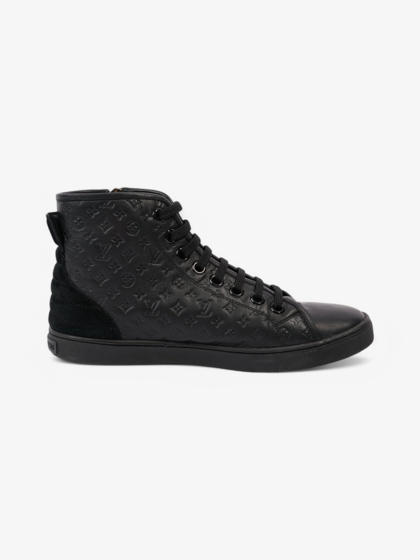 Louis Vuitton Embossed High-tops Black Embossed Leather EU 37.5 UK 4.5