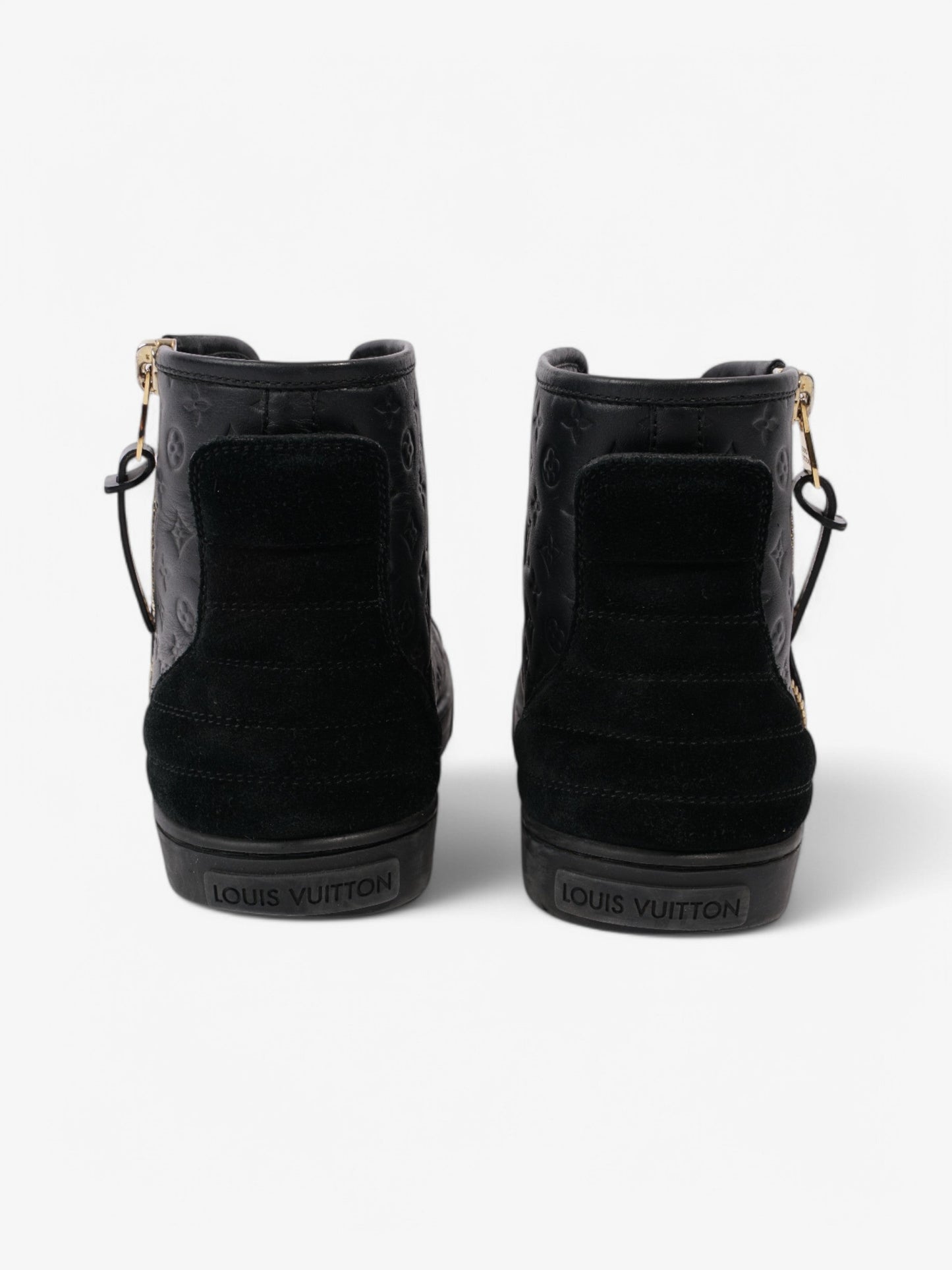 Louis Vuitton Embossed High-tops Black Embossed Leather EU 37.5 UK 4.5