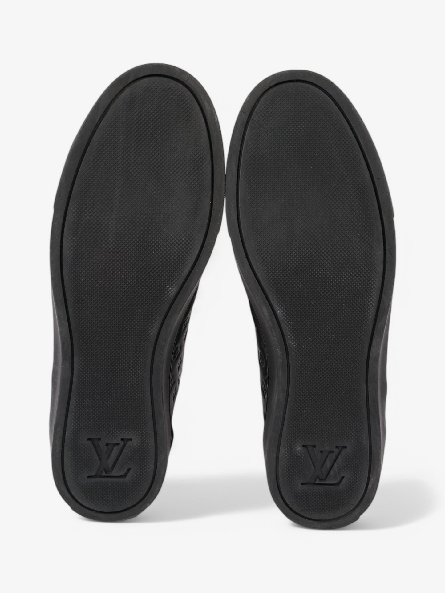 Louis Vuitton Embossed High-tops Black Embossed Leather EU 37.5 UK 4.5