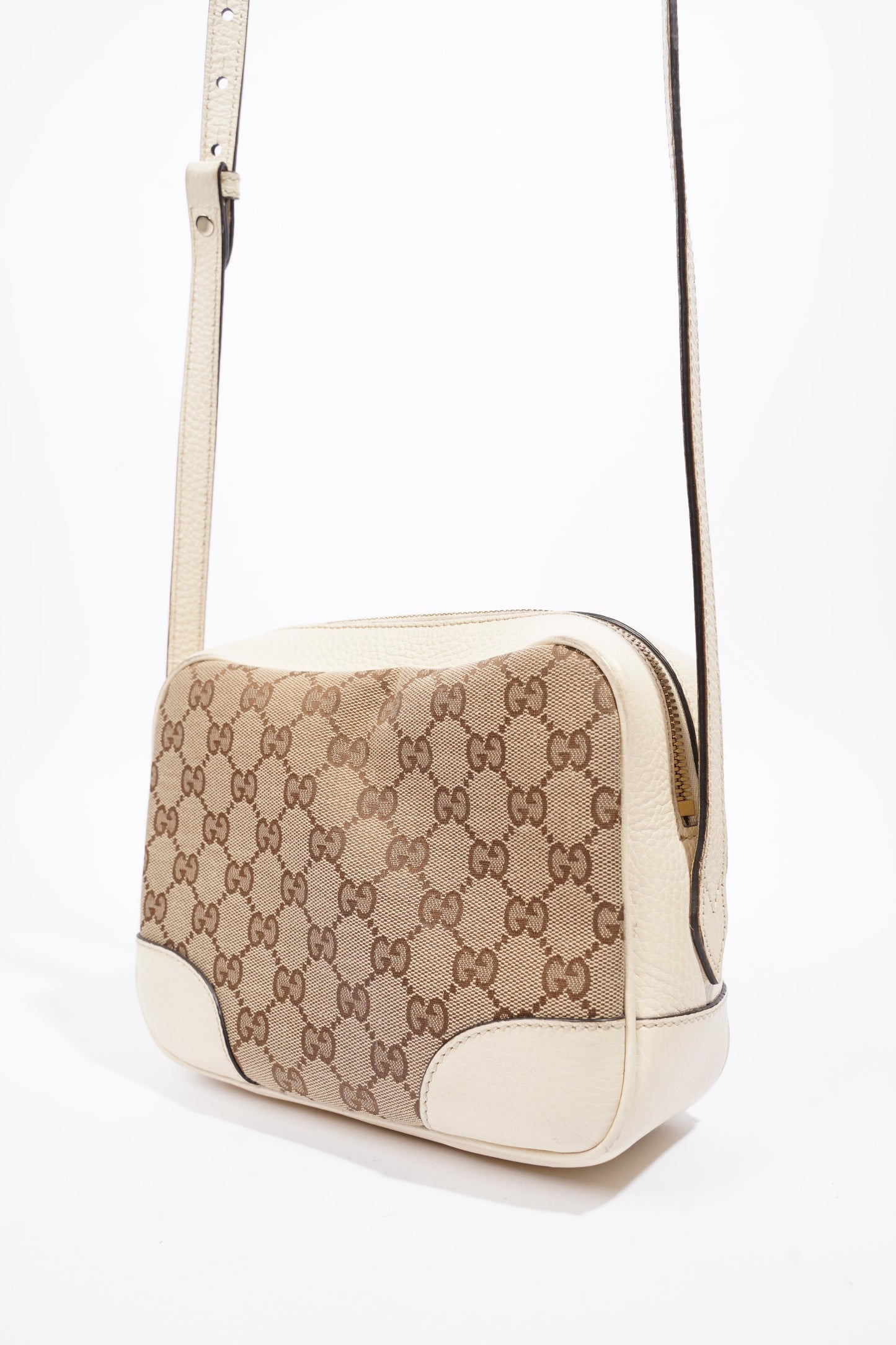 Gucci Bree Supreme / White Canvas
