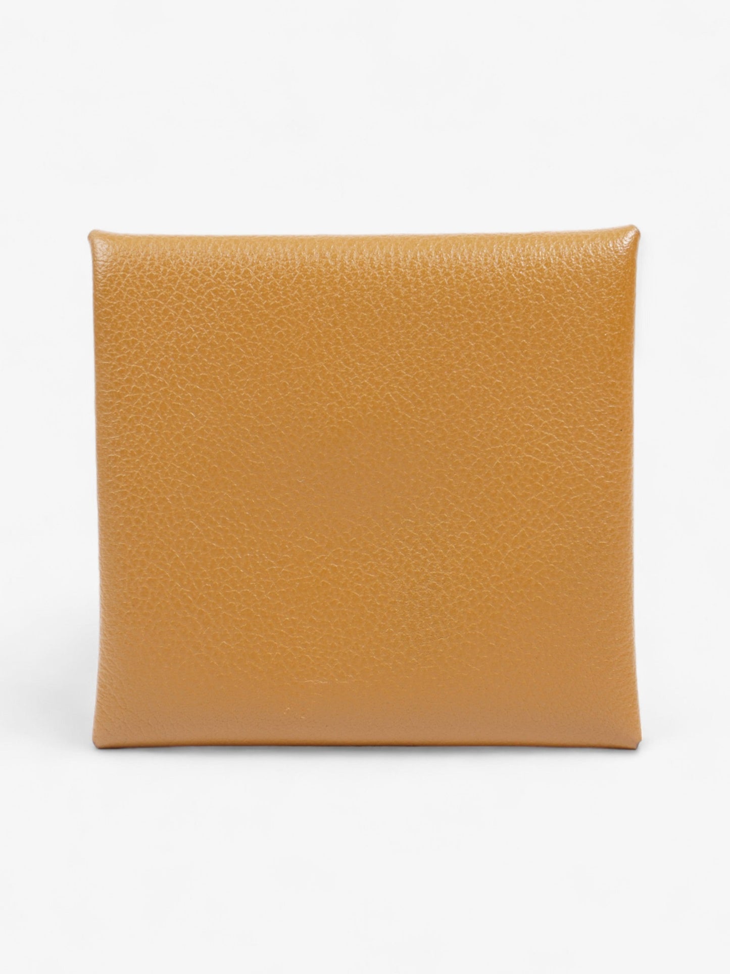 Hermes Bastia Change Purse Brown Leather