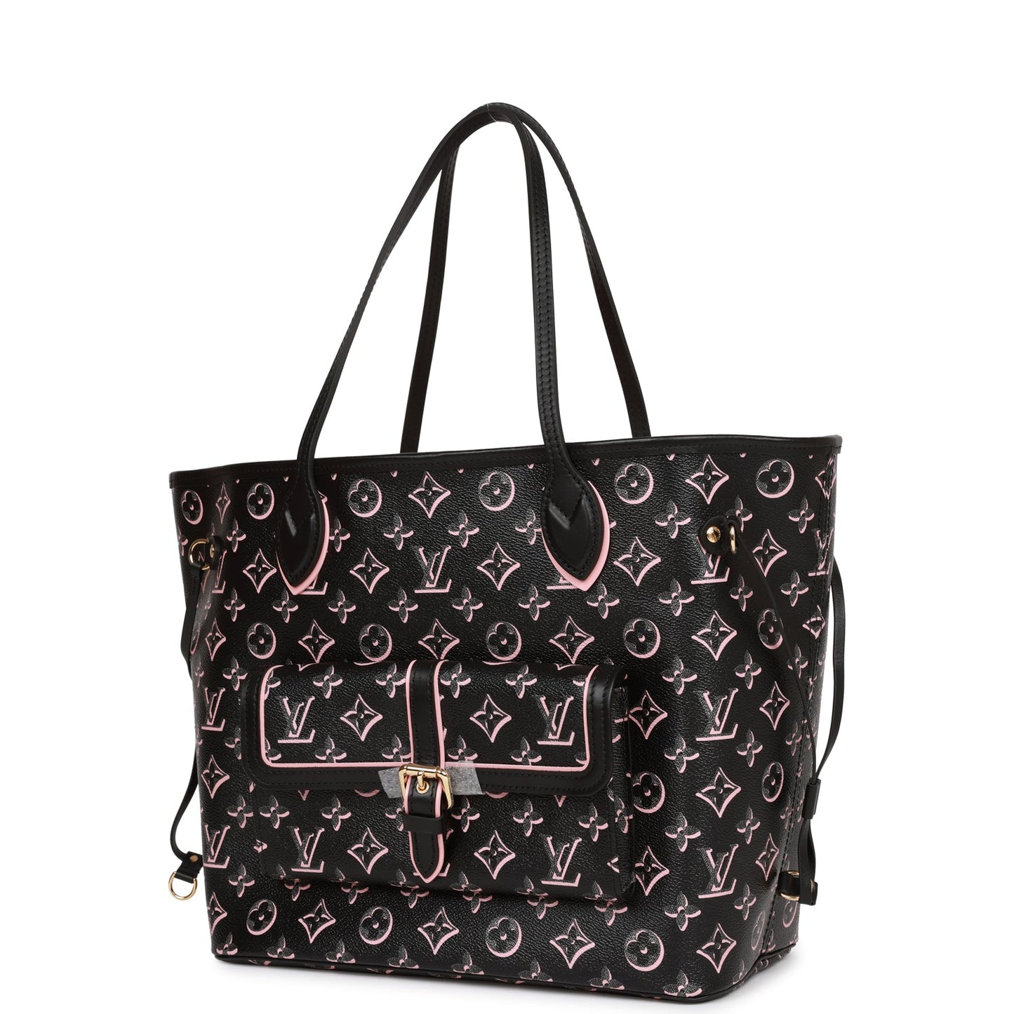 Louis Vuitton Fall For You Black Monogram Neverfull MM