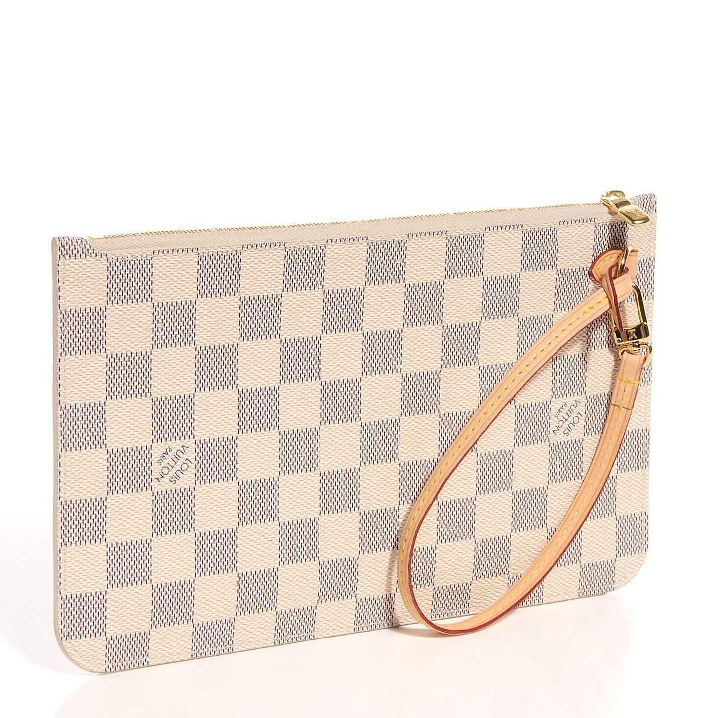 LOUIS VUITTON Damier Azur Neverfull MM GM Pochette