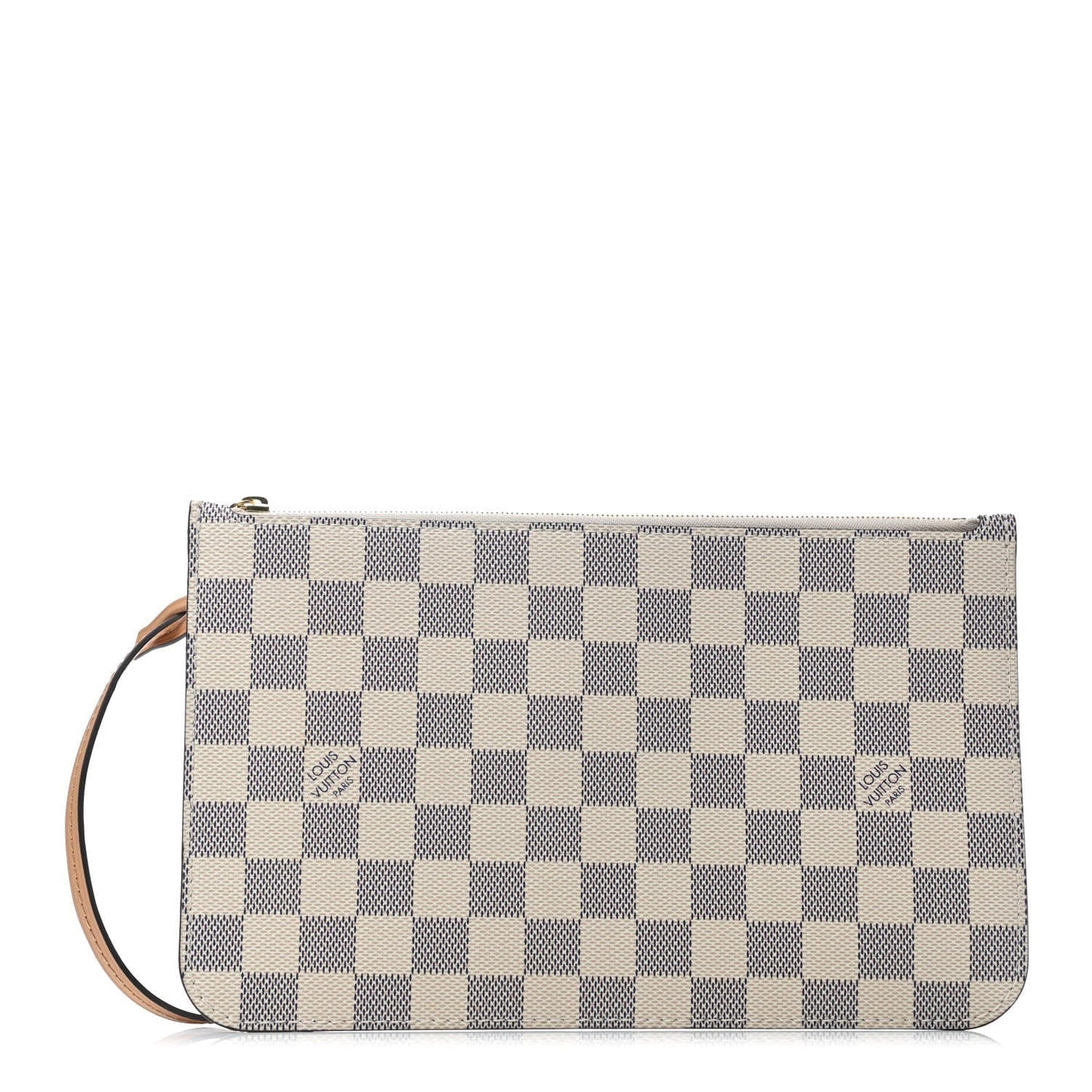 LOUIS VUITTON Damier Azur Neverfull MM GM Pochette