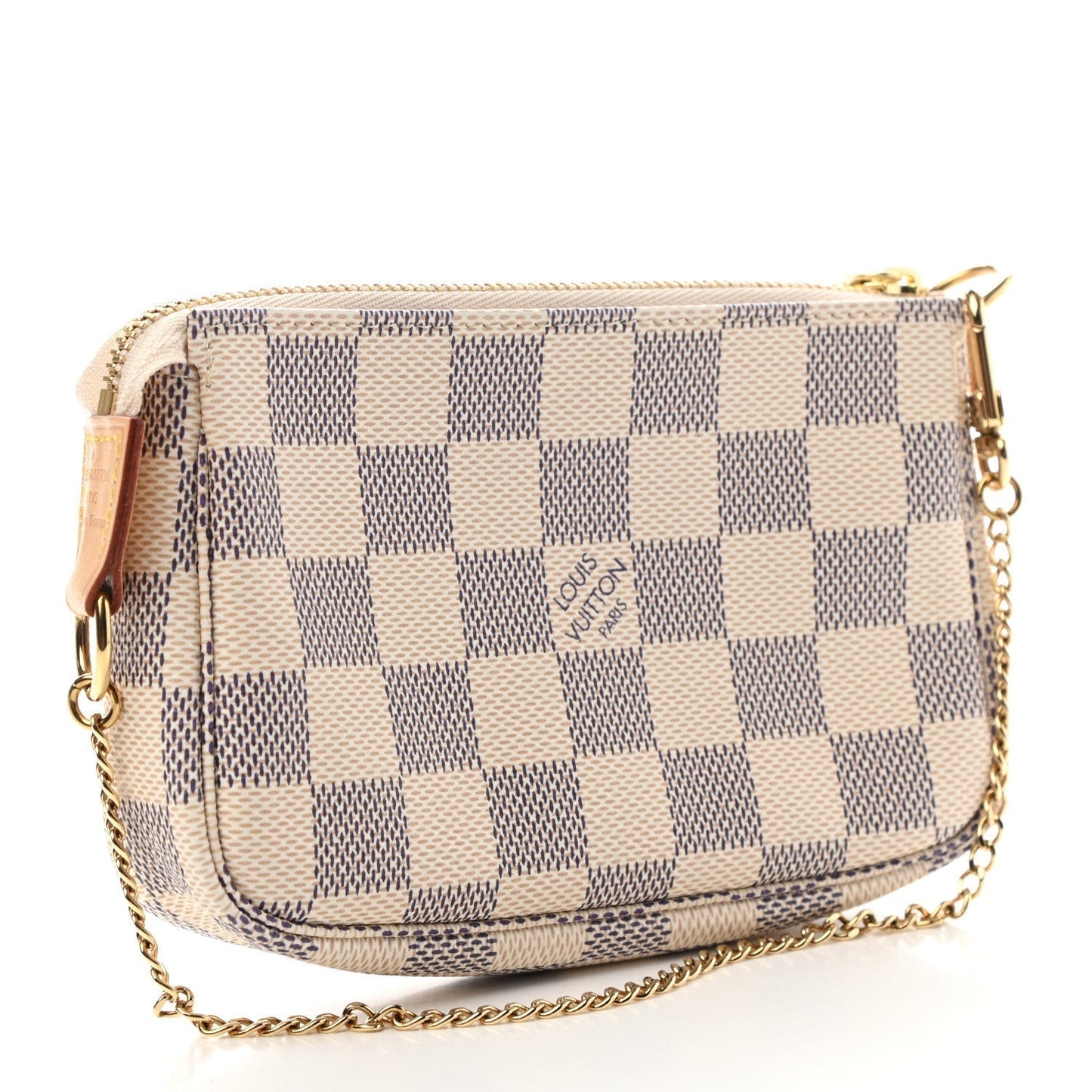 LOUIS VUITTON Damier Azur Mini Pochette