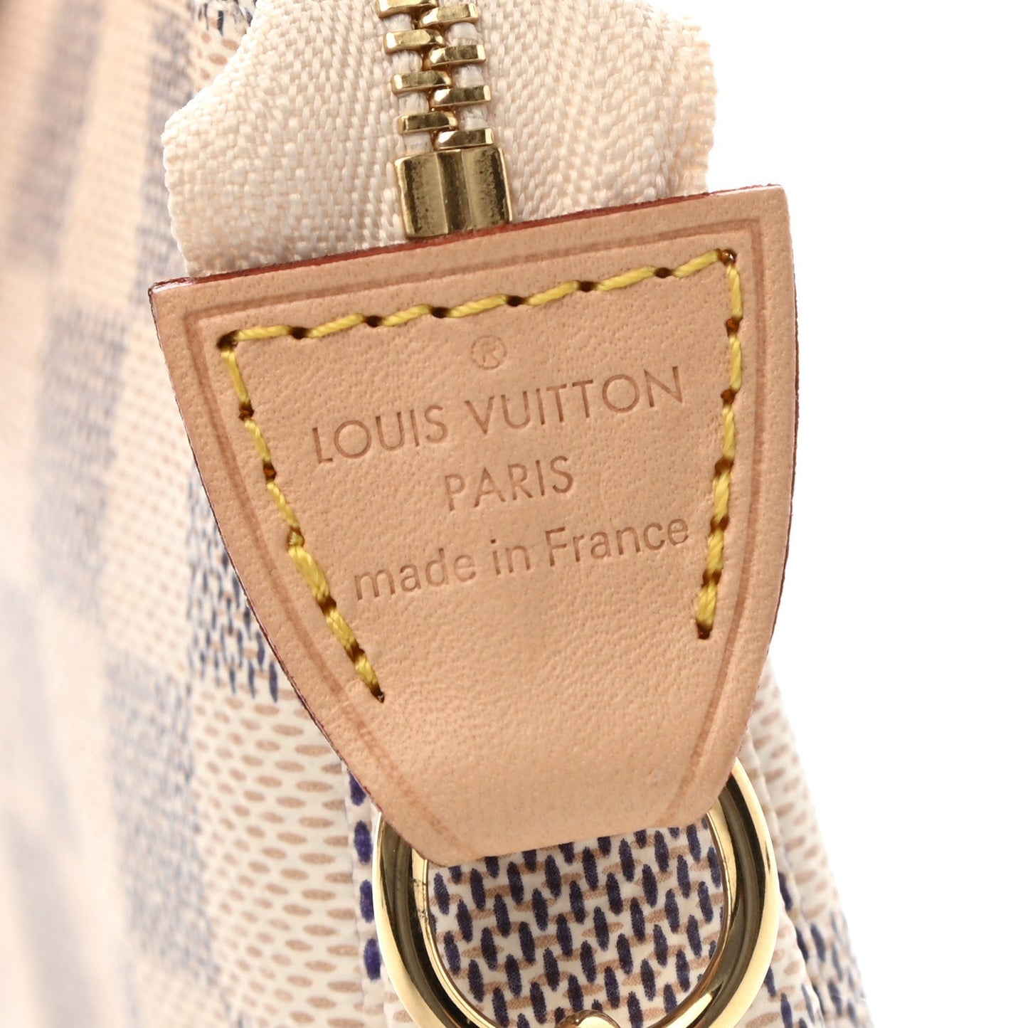 LOUIS VUITTON Damier Azur Mini Pochette