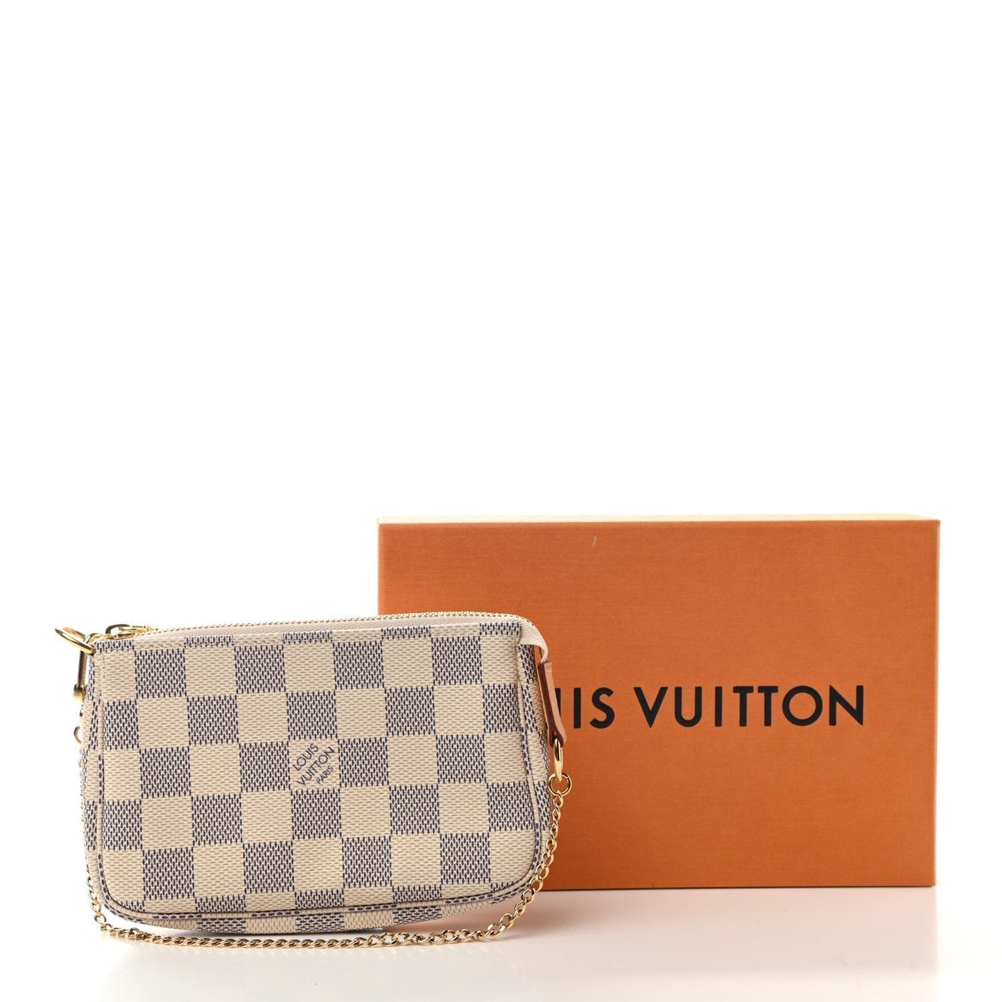 LOUIS VUITTON Damier Azur Mini Pochette
