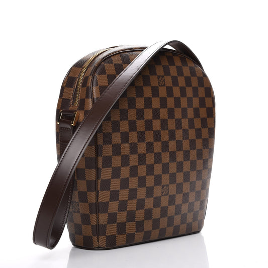 Louis Vuitton Damier Ebene Ipanema PM Crossbody Bag