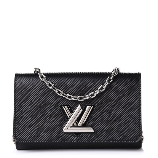 Louis Vuitton EPI Portefeiulle Twist Chain Wallet-Bag