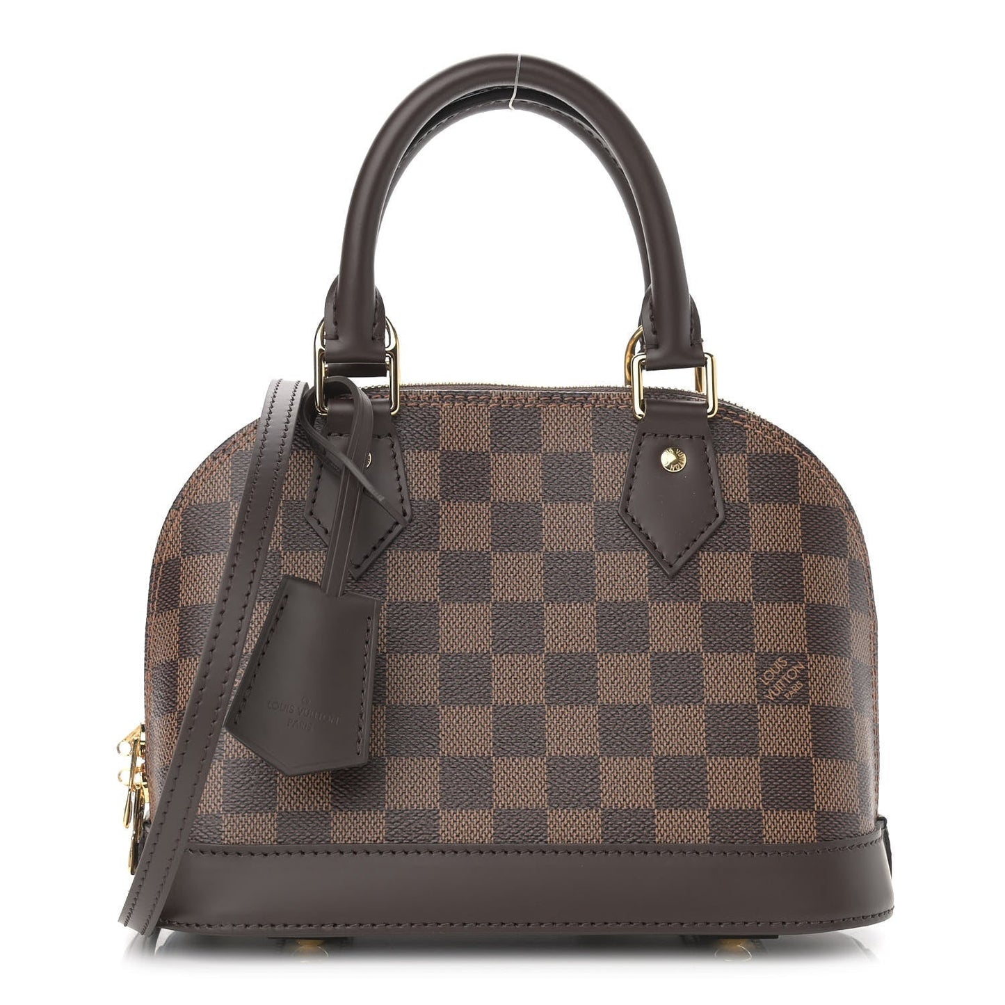 LOUIS VUITTON DAMIER EBENE ALMA BB