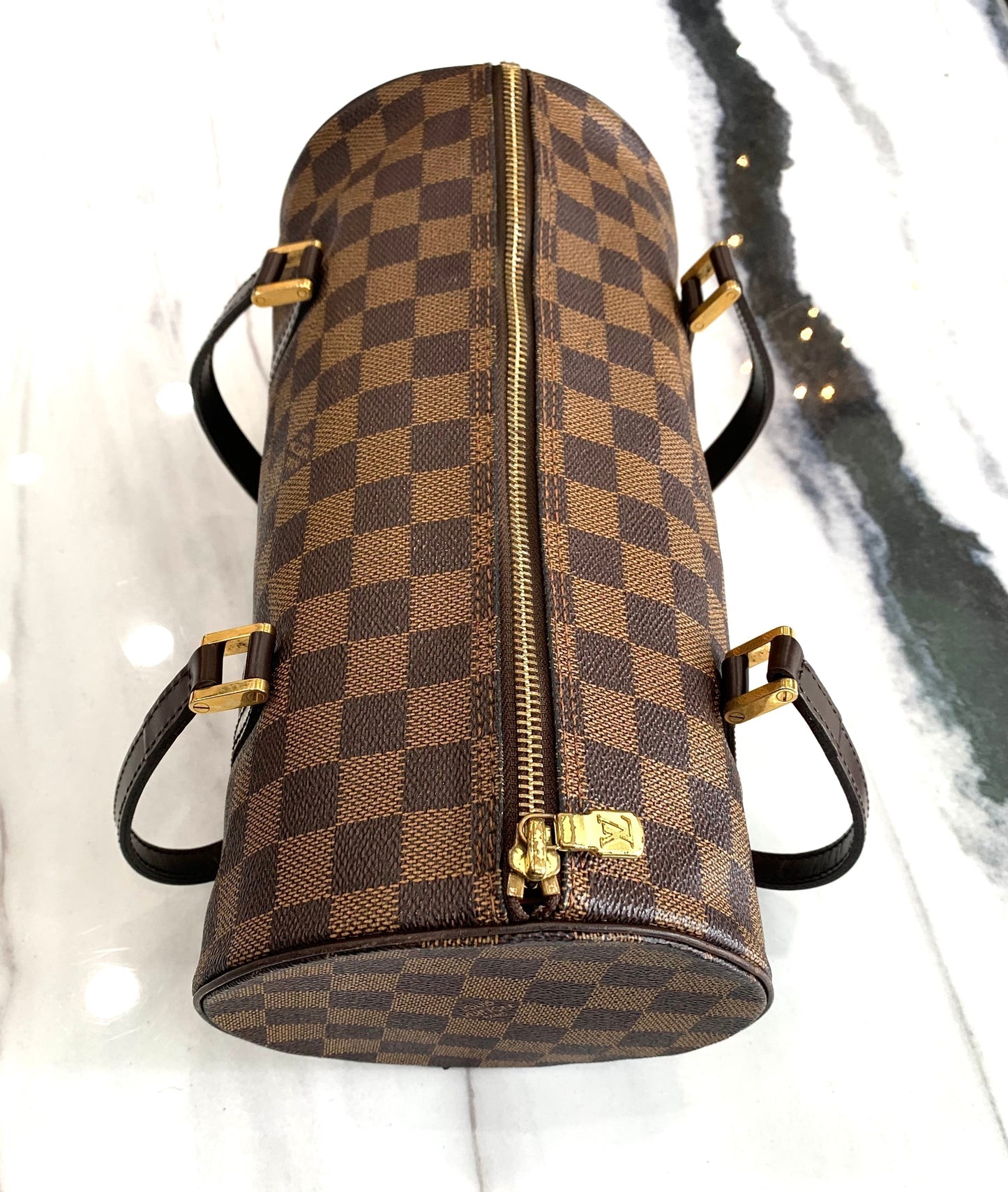 LOUIS VUITTON DAMIER EBENE PAPILLON 26