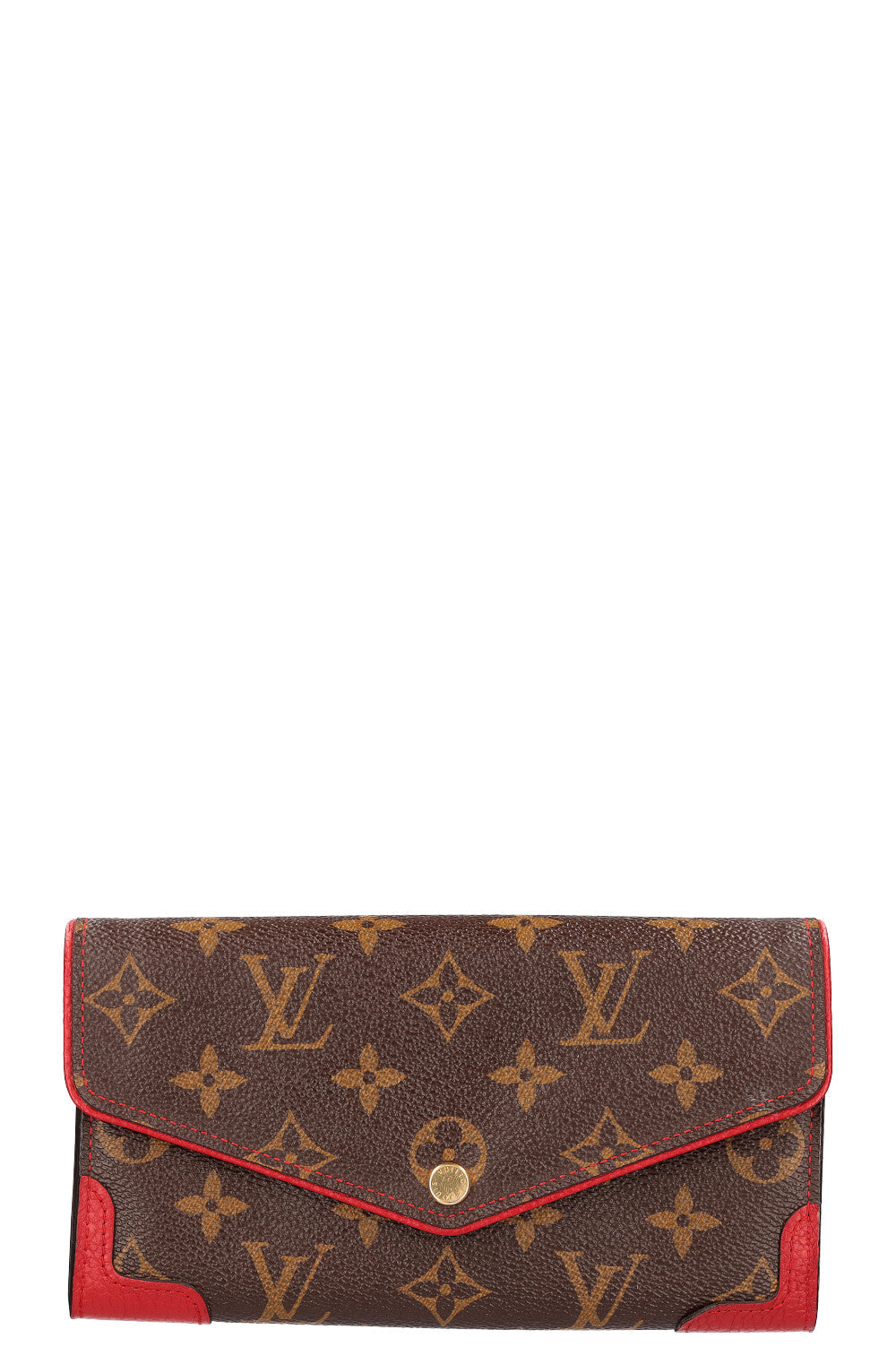 LOUIS VUITTON  Sarah Wallet Retiro MNG & Red