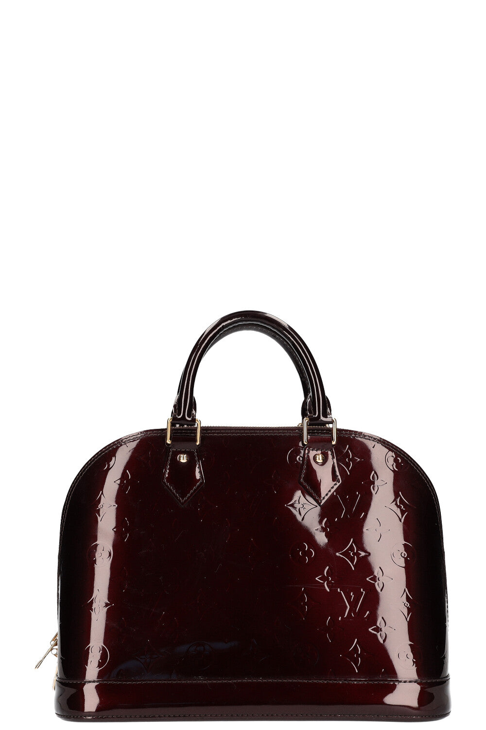 LOUIS VUITTON Alma PM Vernis Amarante