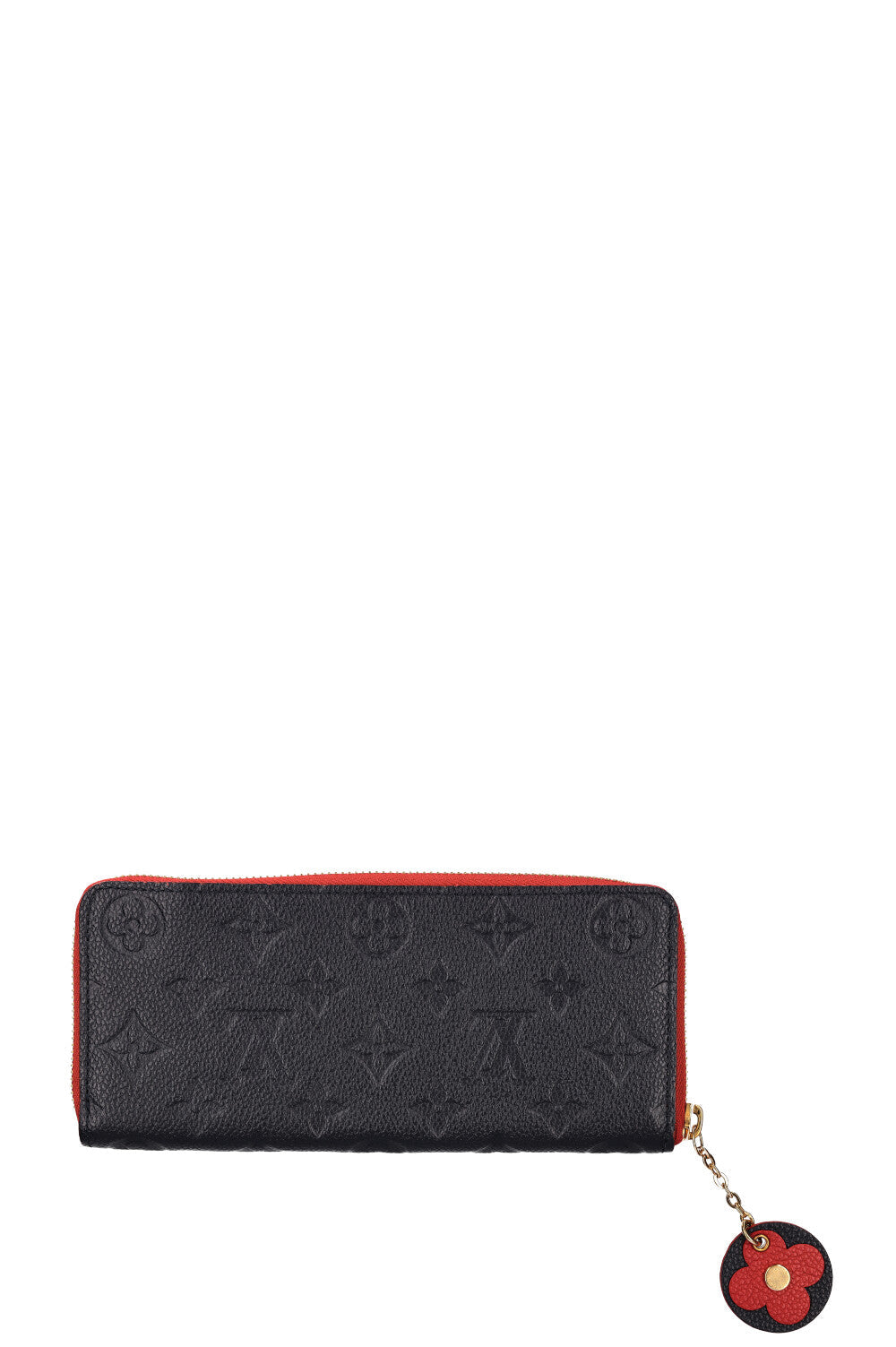LOUIS VUITTON Clemence Wallet MNG Empreinte Blue