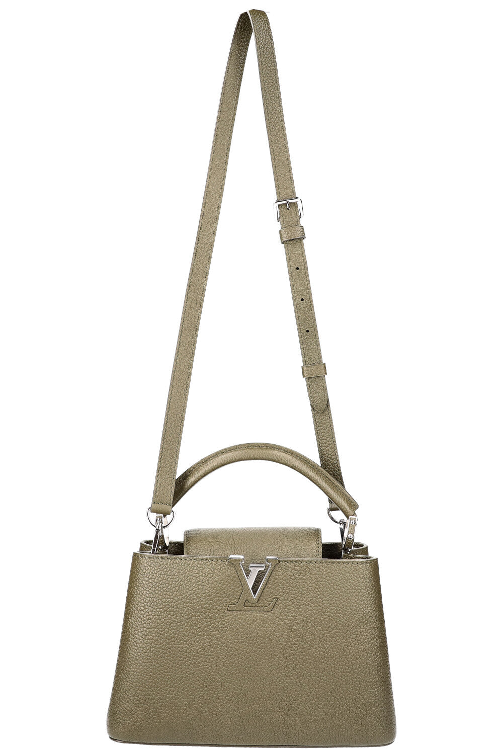 LOUIS VUITTON Capucines BB Khaki