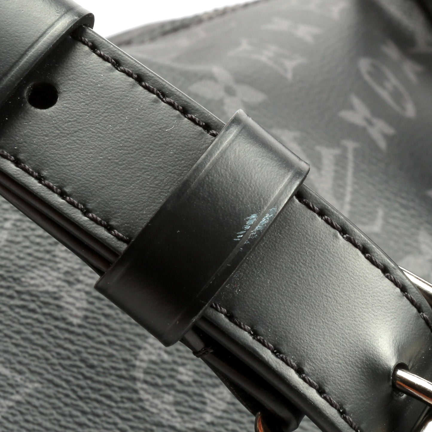 Louis Vuitton 55 Bandouliere Eclipse Monogram Duffle