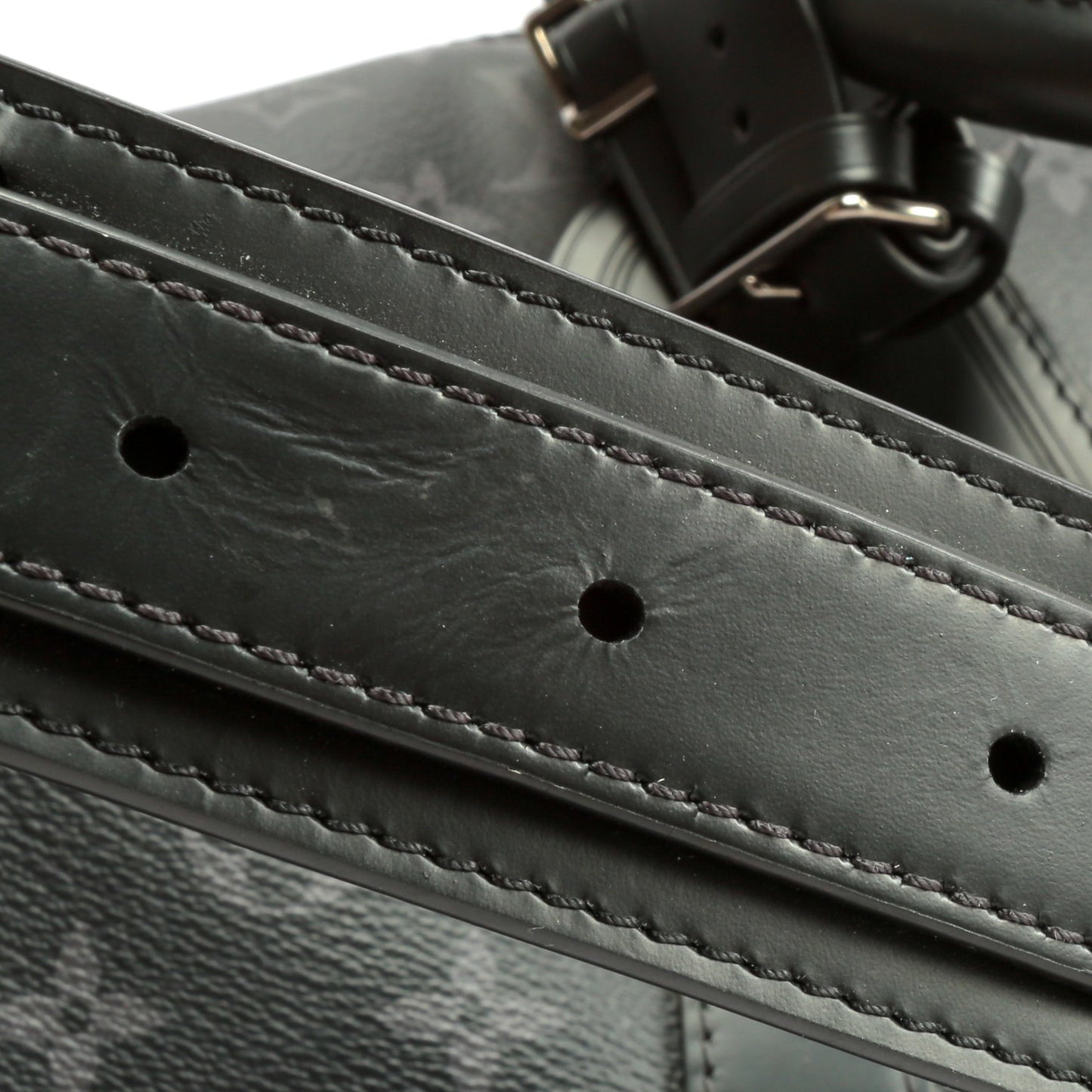 Louis Vuitton 55 Bandouliere Eclipse Monogram Duffle