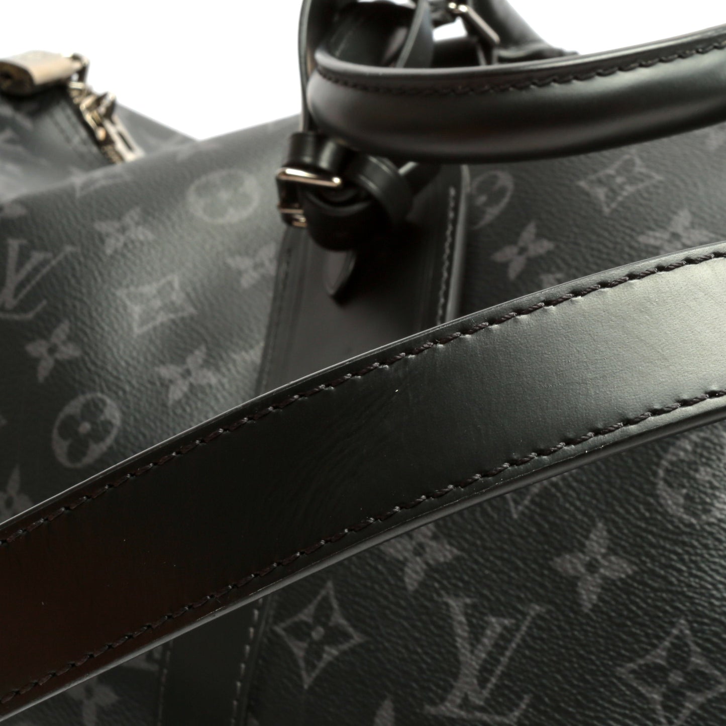 Louis Vuitton 55 Bandouliere Eclipse Monogram Duffle