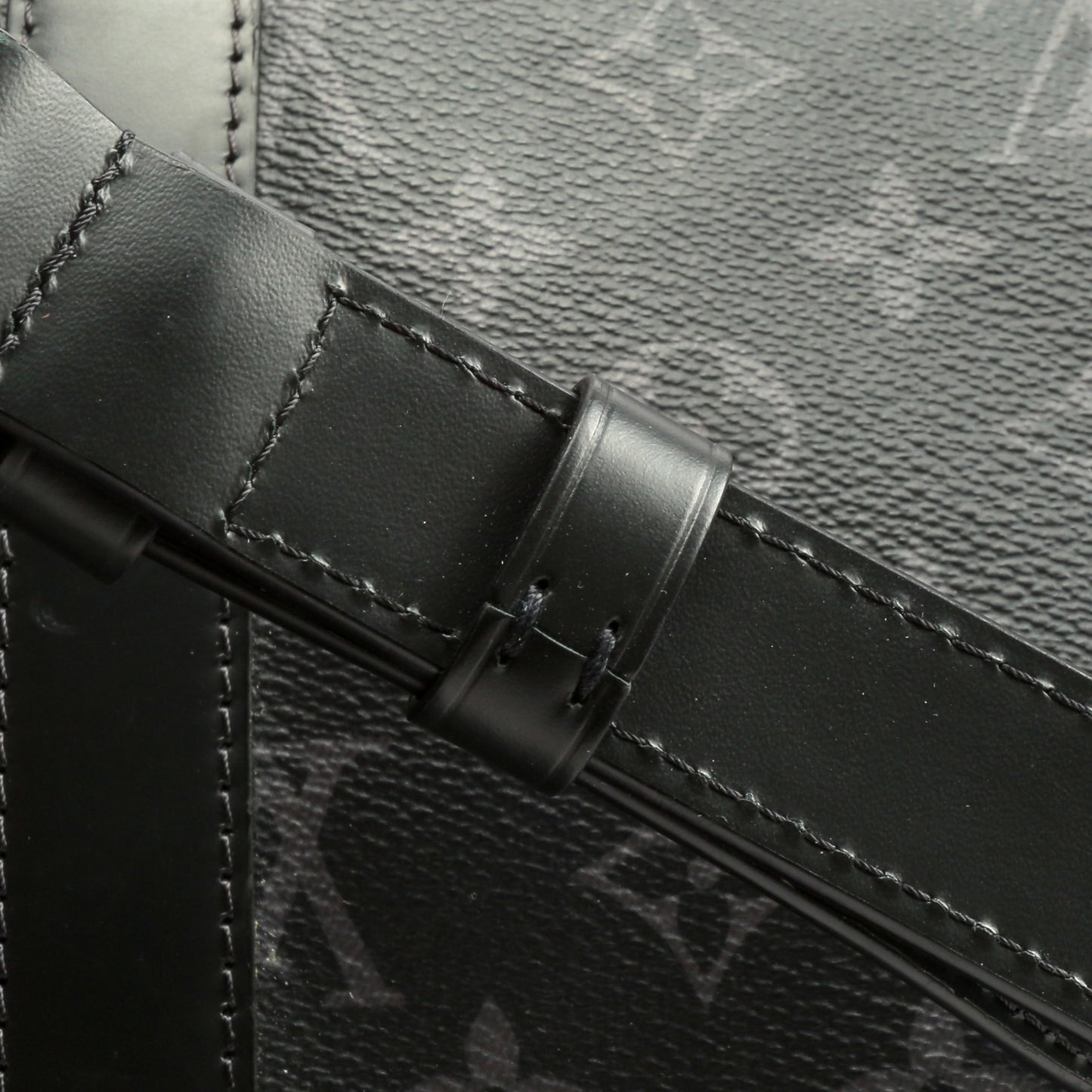 Louis Vuitton 55 Bandouliere Eclipse Monogram Duffle