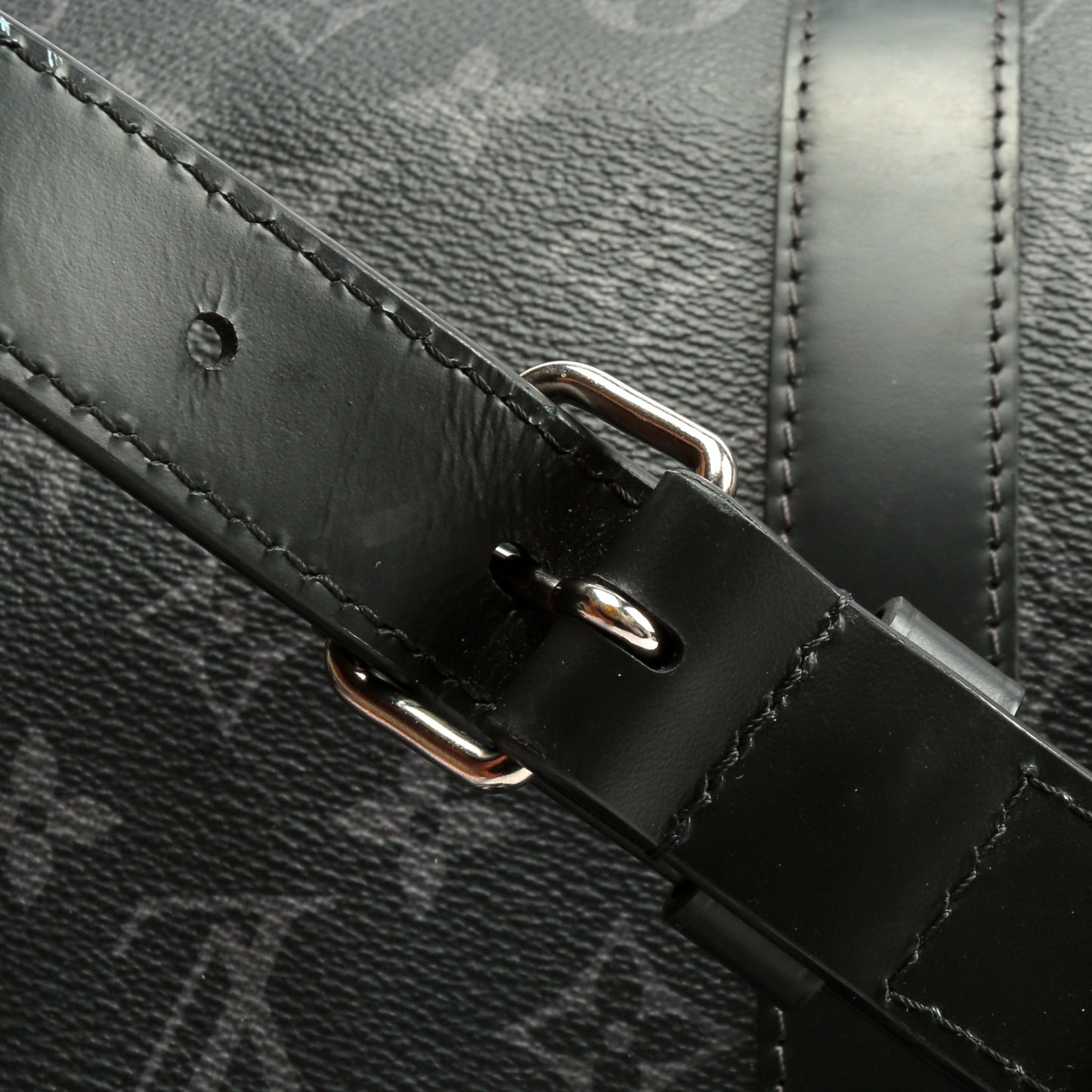 Louis Vuitton 55 Bandouliere Eclipse Monogram Duffle