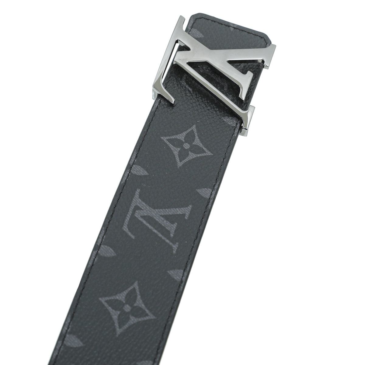 Louis Vuitton Graphite LV Initiales Reversible 40m Belt