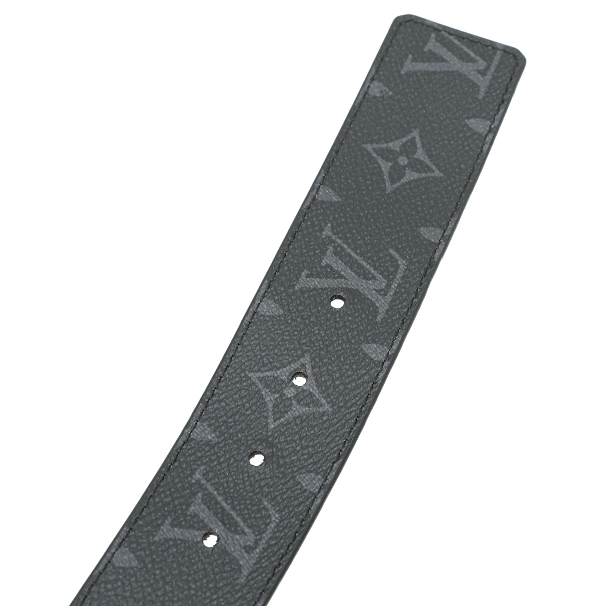 Louis Vuitton Graphite LV Initiales Reversible 40m Belt
