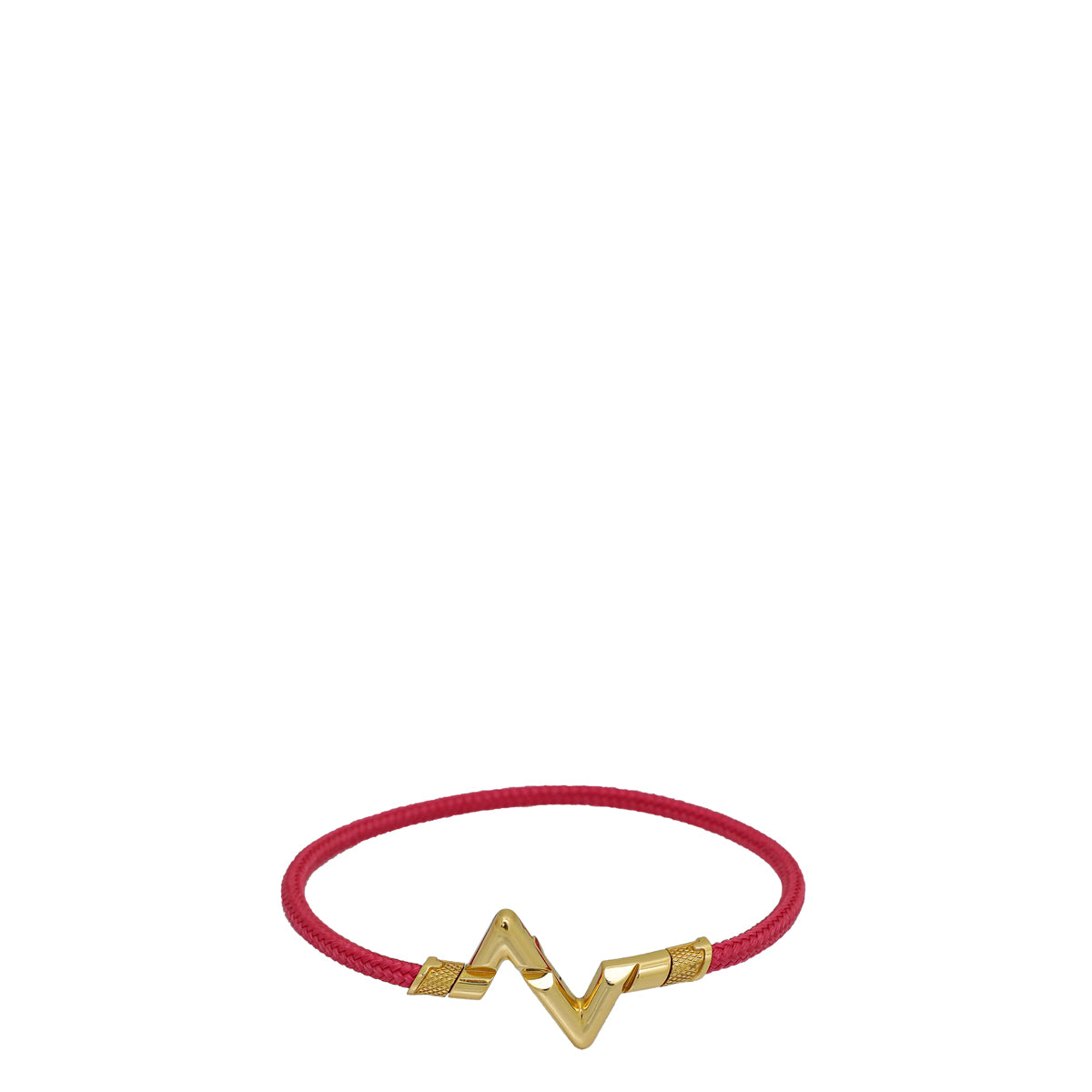 Louis Vuitton 18K Yellow Gold Volt Upside Down Play Small Bracelet 15