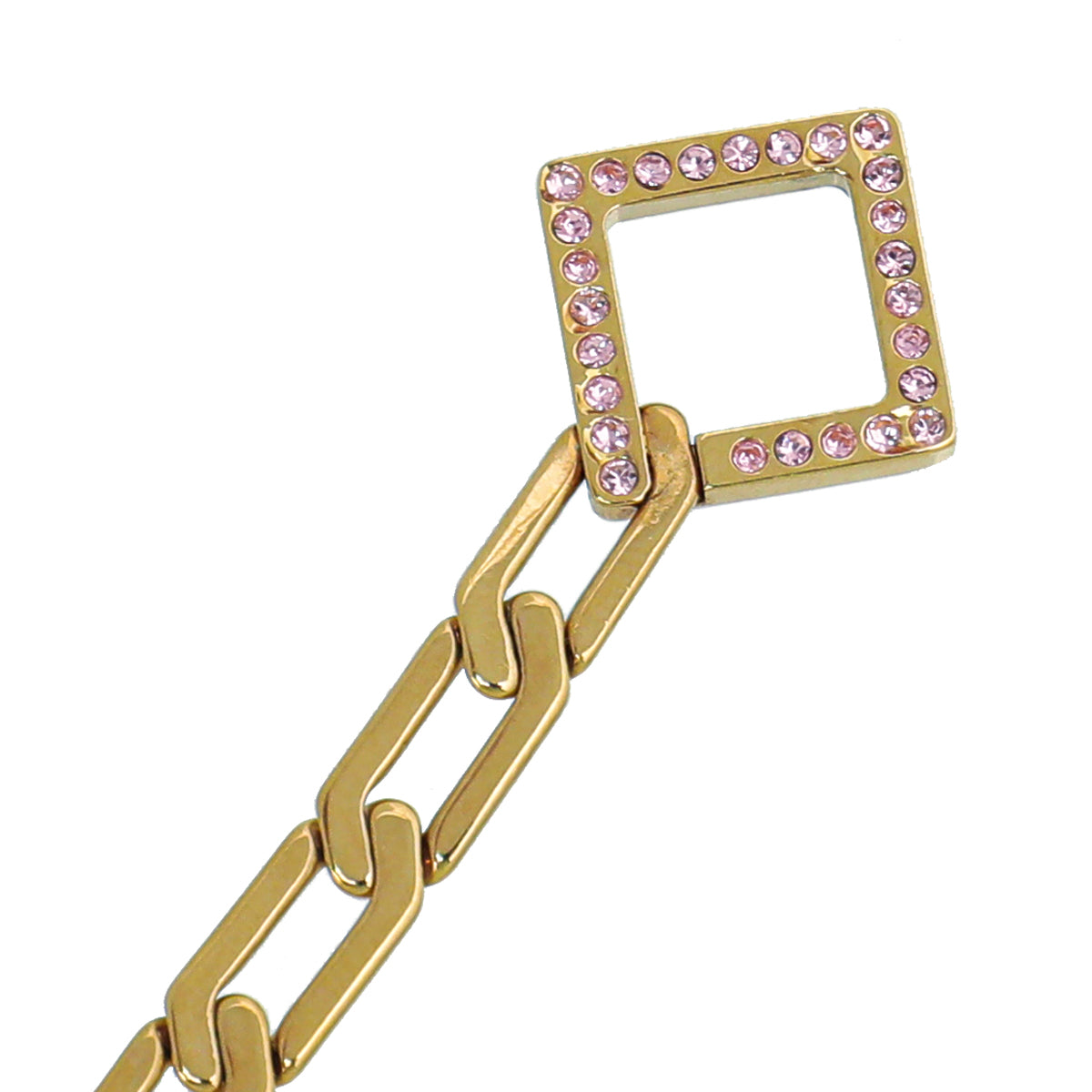 Louis Vuitton Gold Swarovski Crystal Flower Power Bracelet